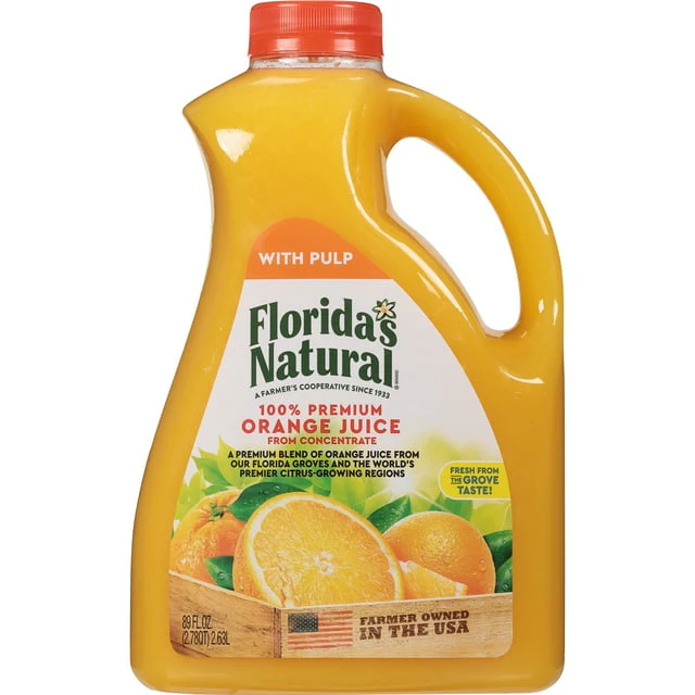 Florida Natural Pulp 89Oz