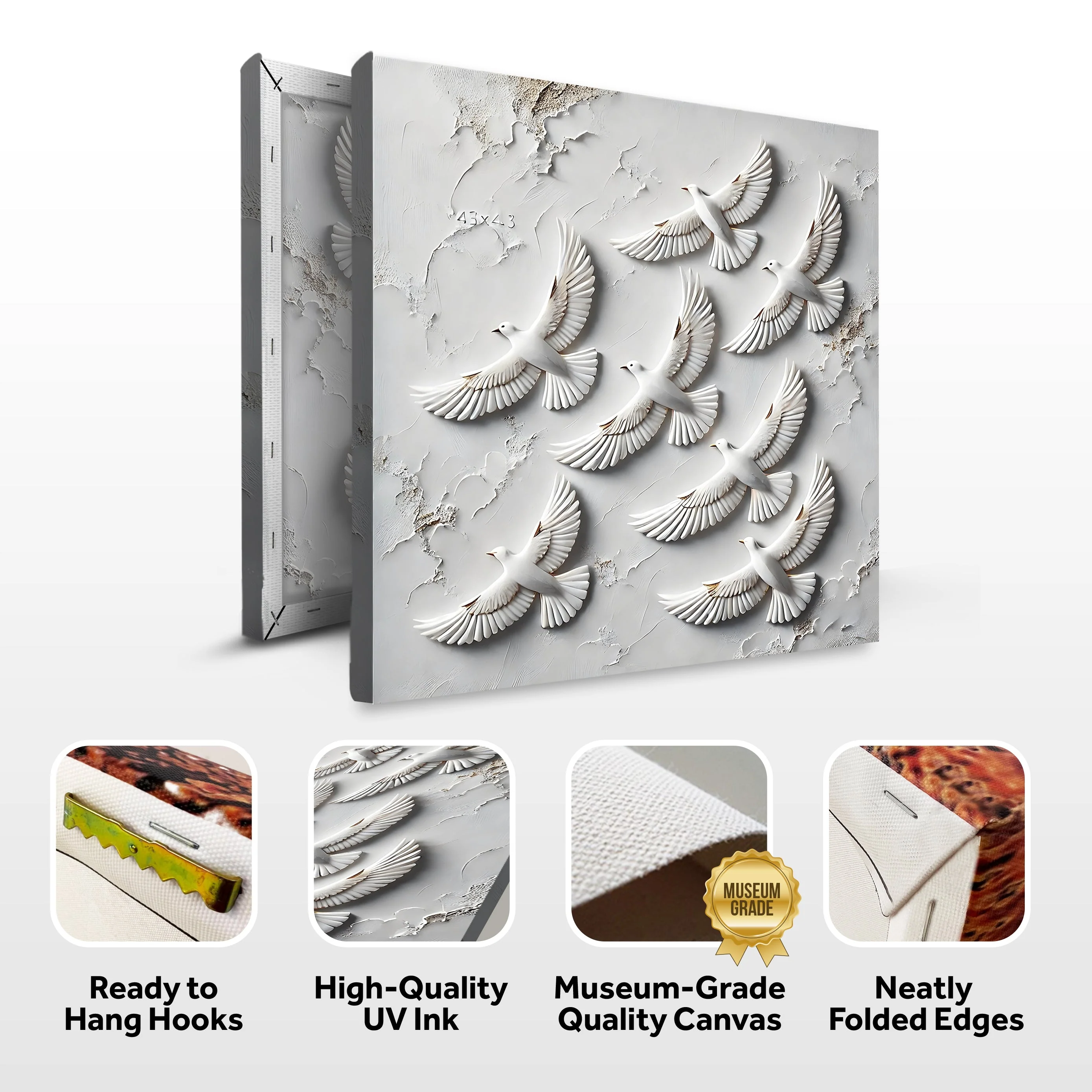3D Birds Wall Art - Image 8