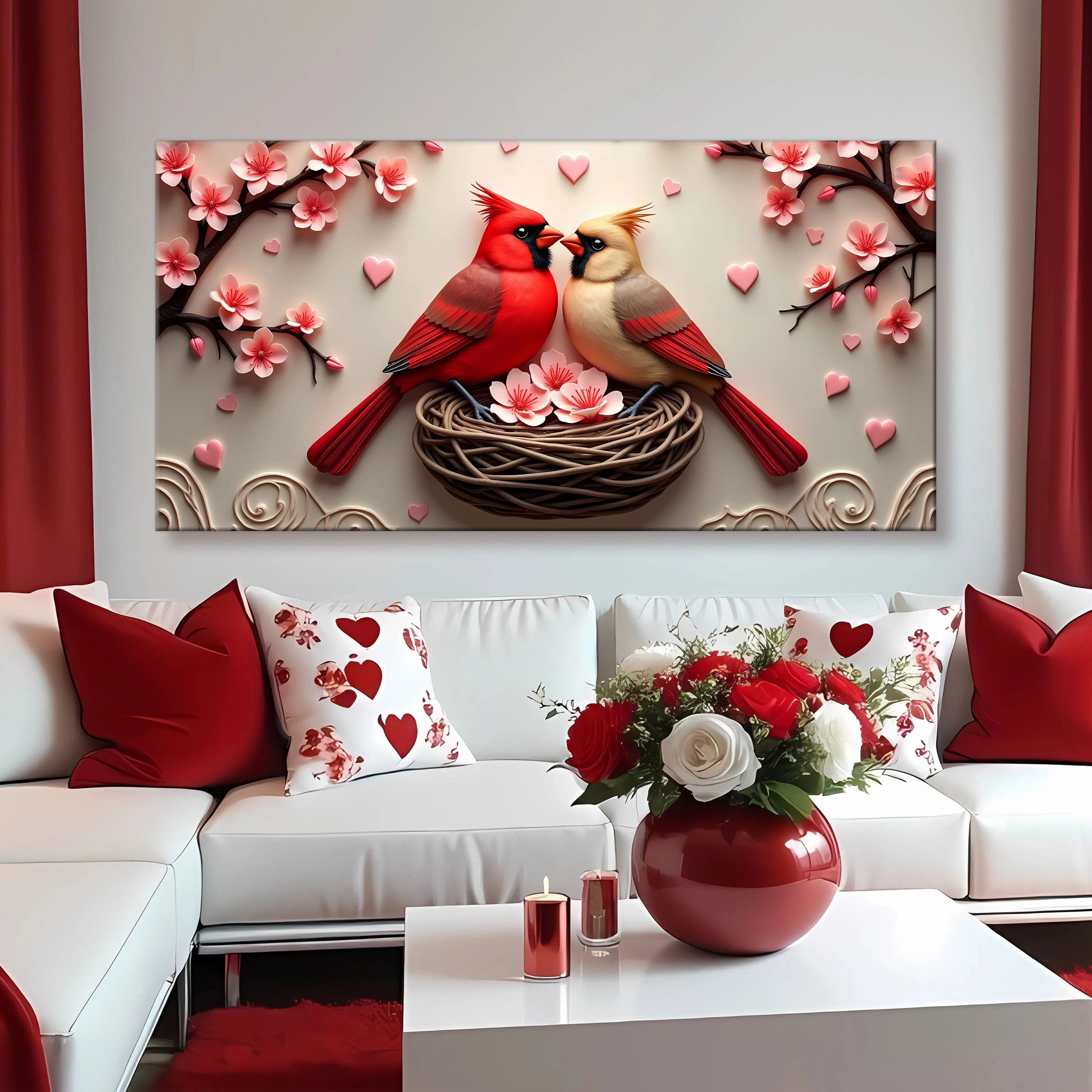 3D Cardinals Wall Art VI - Image 3