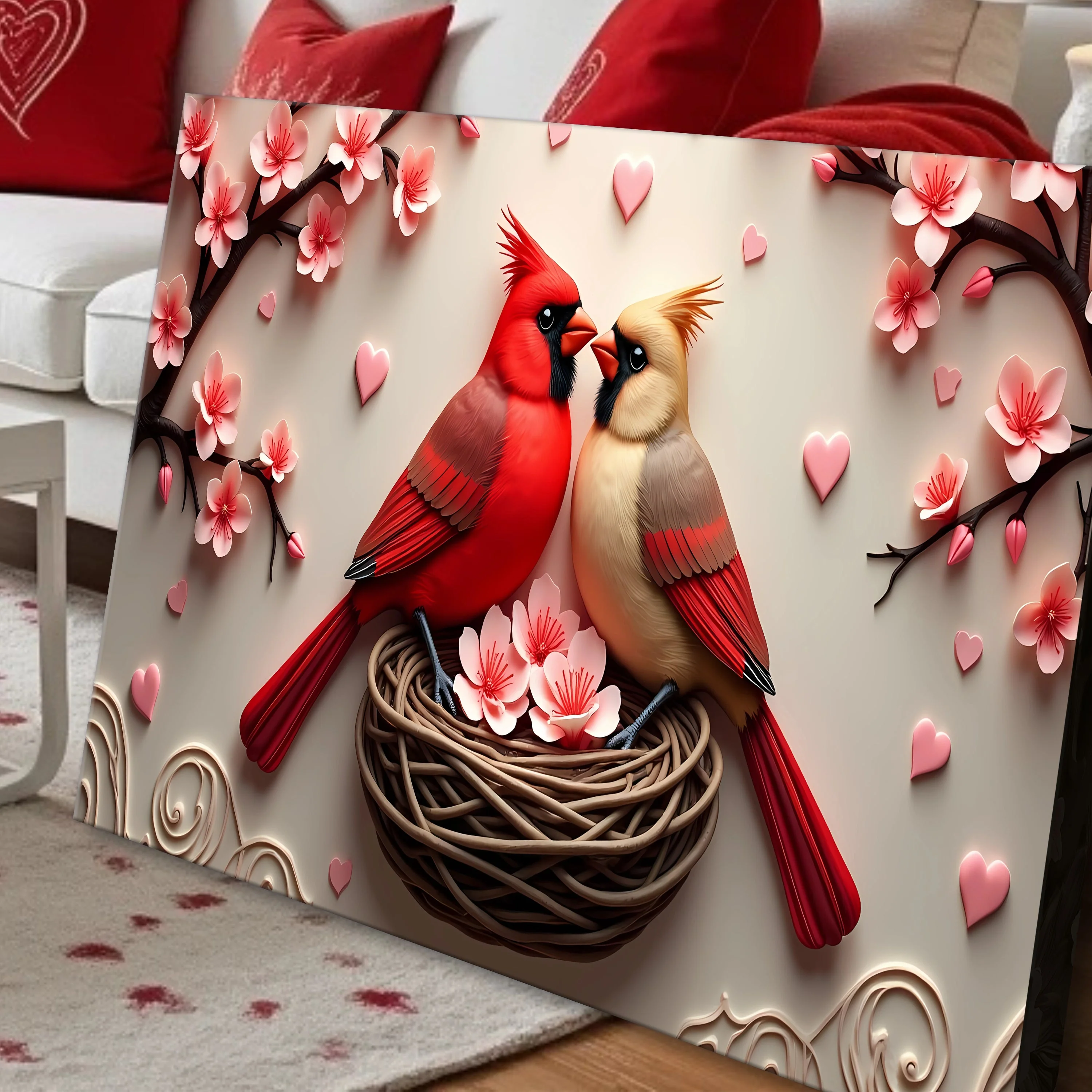 3D Cardinals Wall Art VI - Image 5