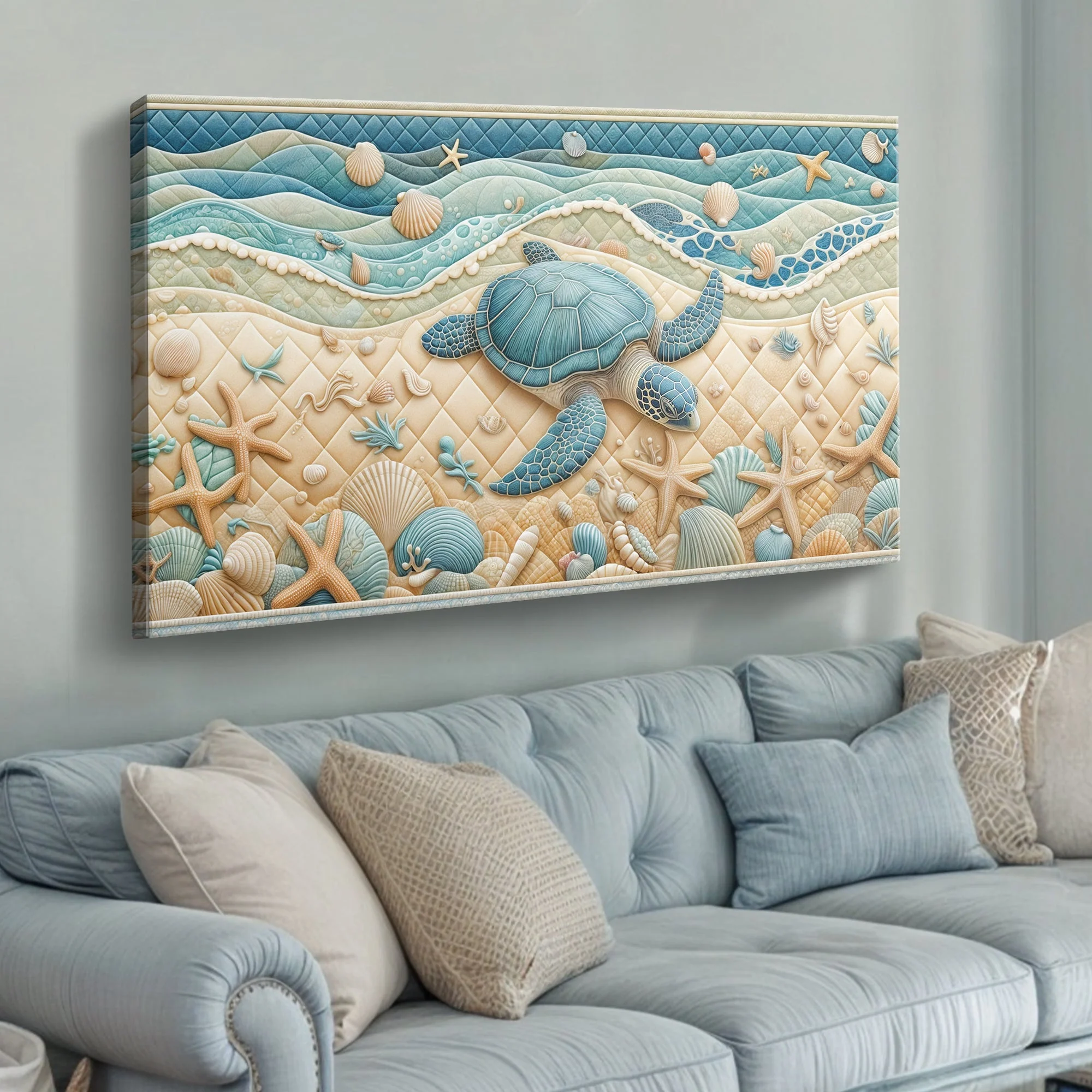 3D Coastal Wall Art IV - Image 3