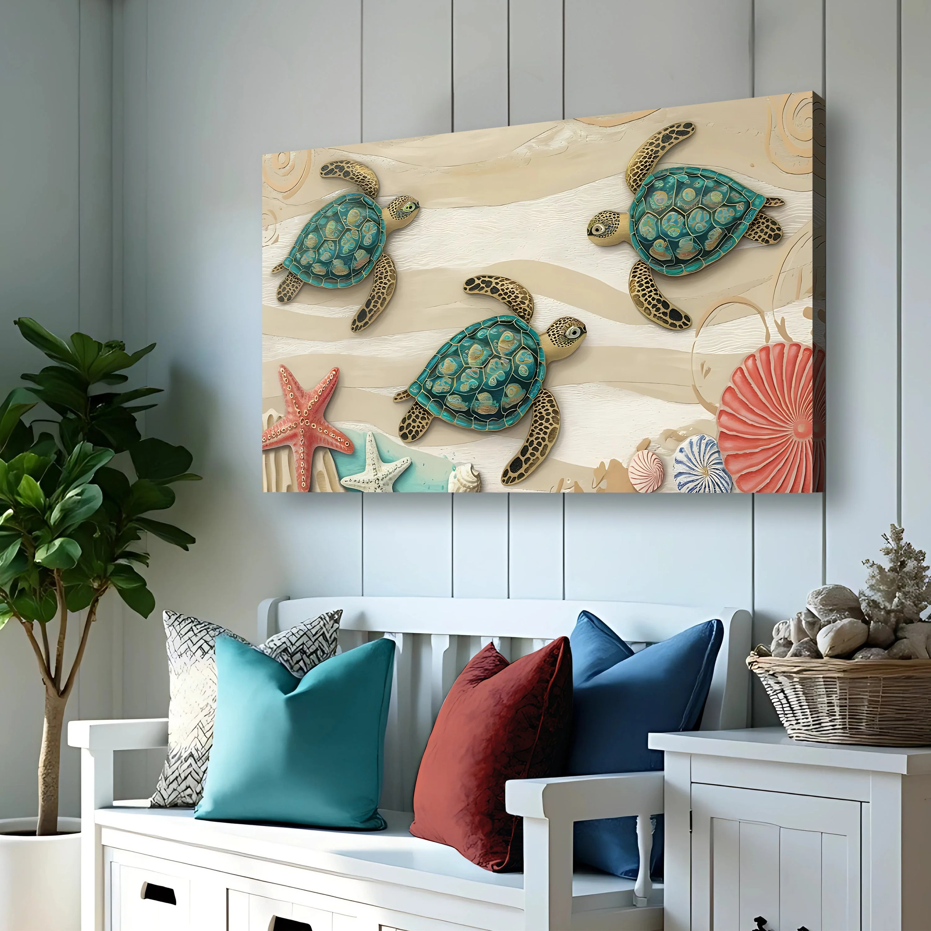 3D Coastal Wall Art VII - Image 3