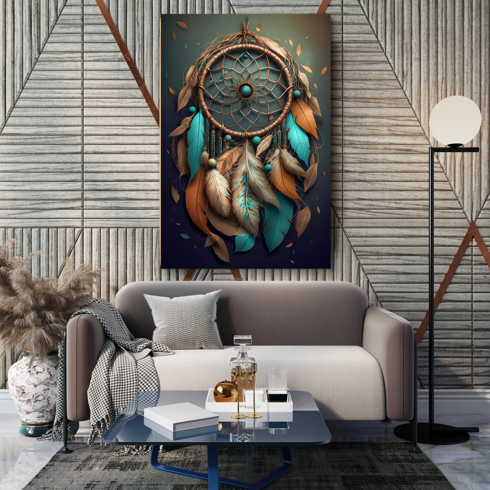 3D Whispering Feathers Wall Art IV - Image 2