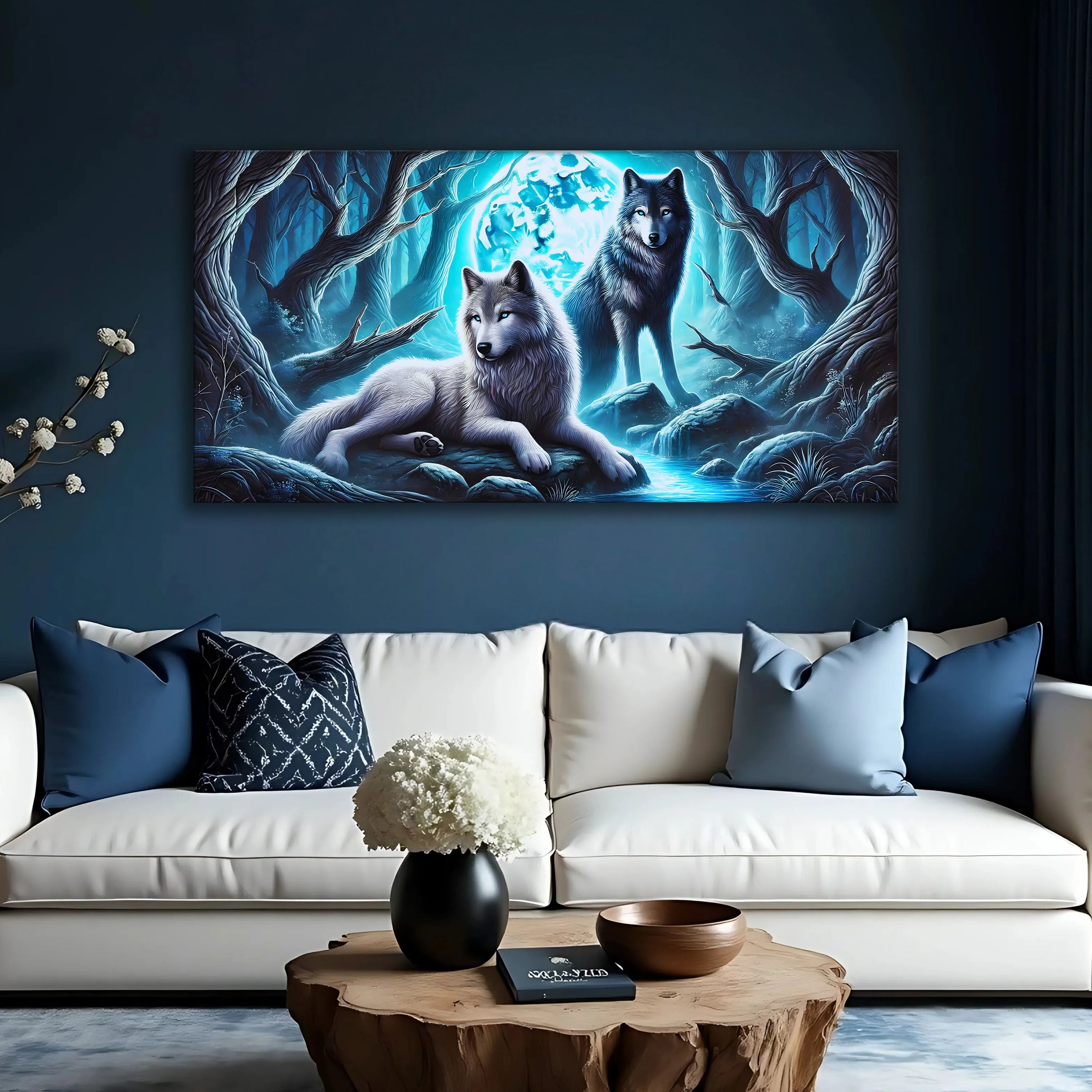 3D Wolves Wall Art - Image 2