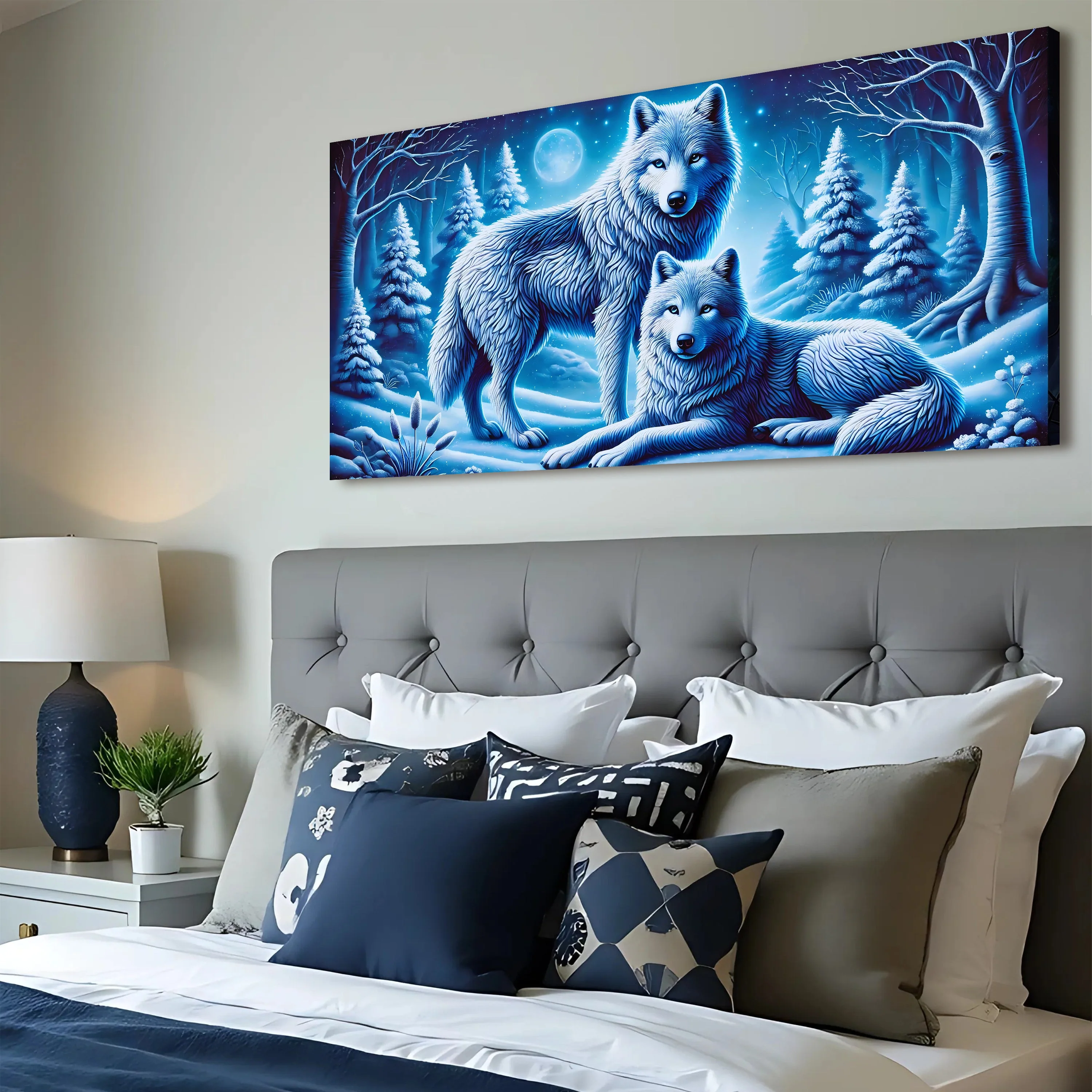 3D Wolves Wall Art II - Image 4