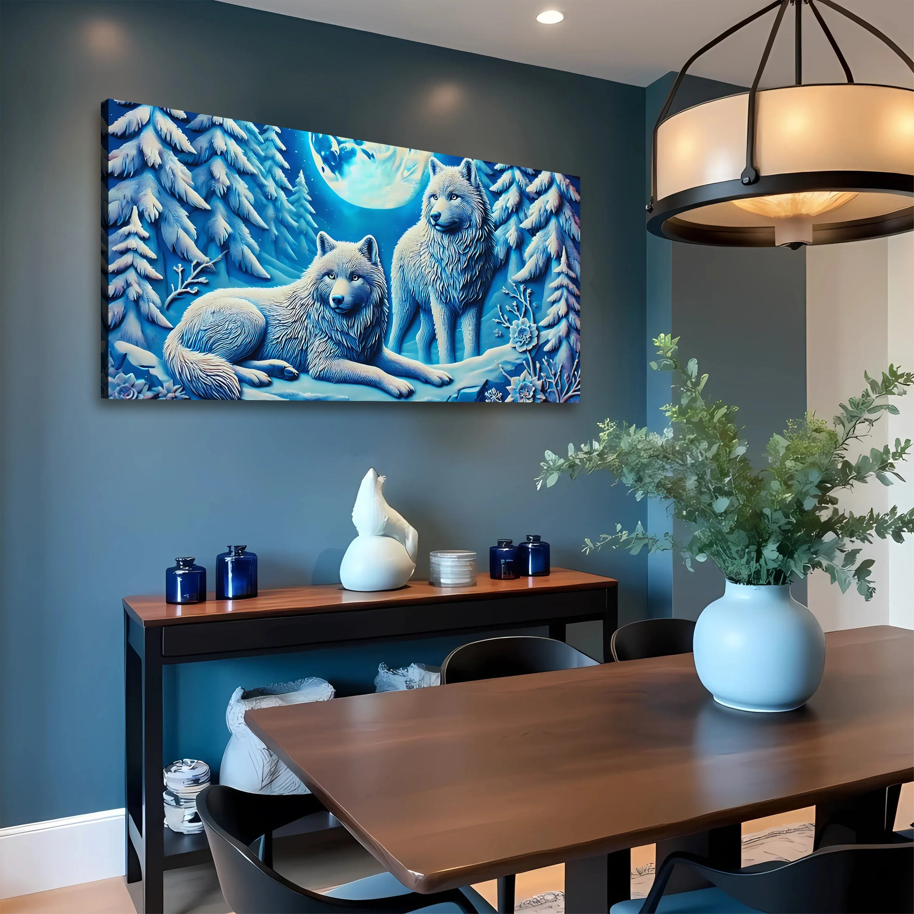 3D Wolves Wall Art V - Image 4