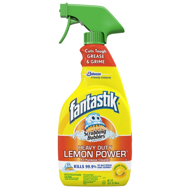Fantastic Lemon Power All Purpose Cleaner 32 Oz