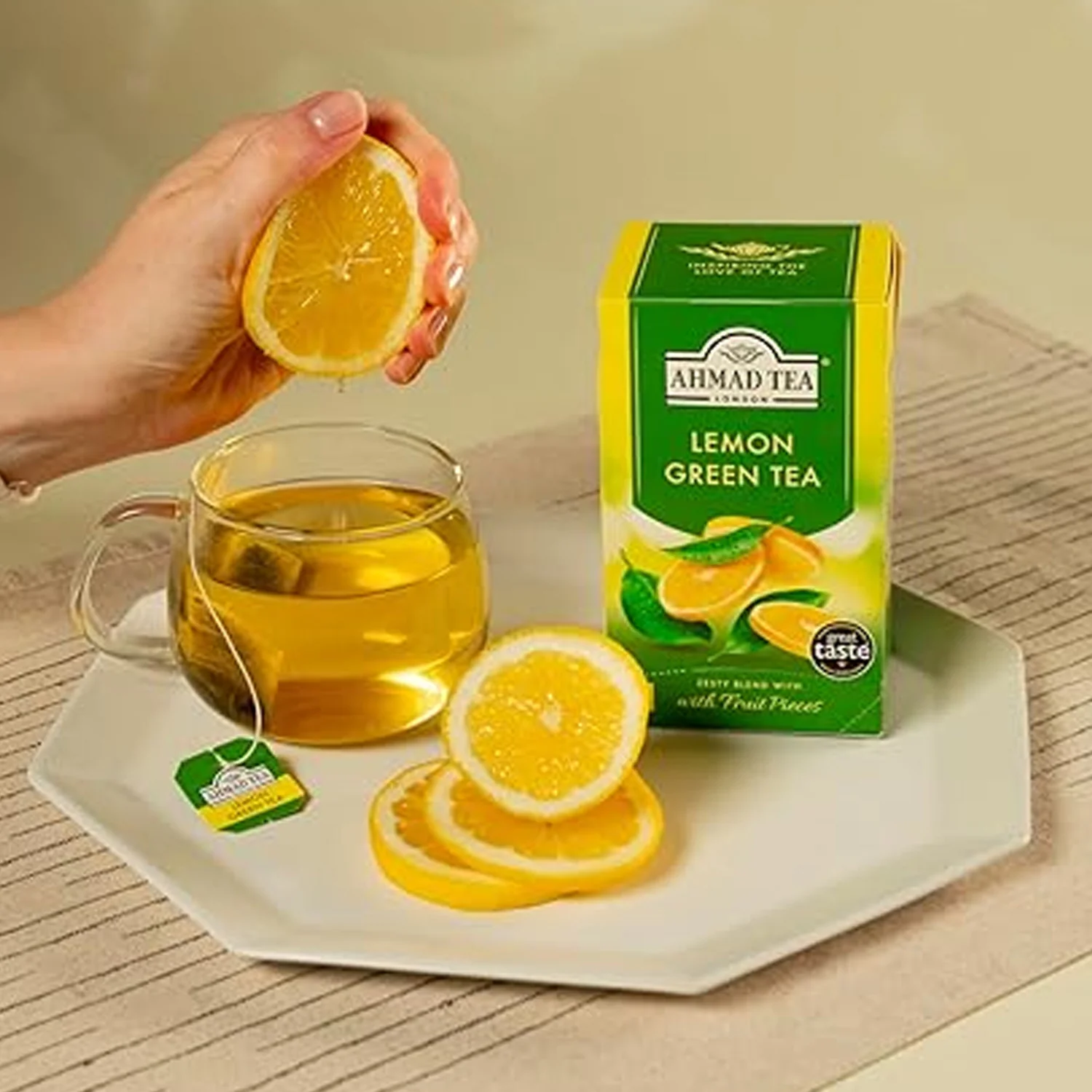 Ahmad Green Lemon Tea 20 Tb - Image 2