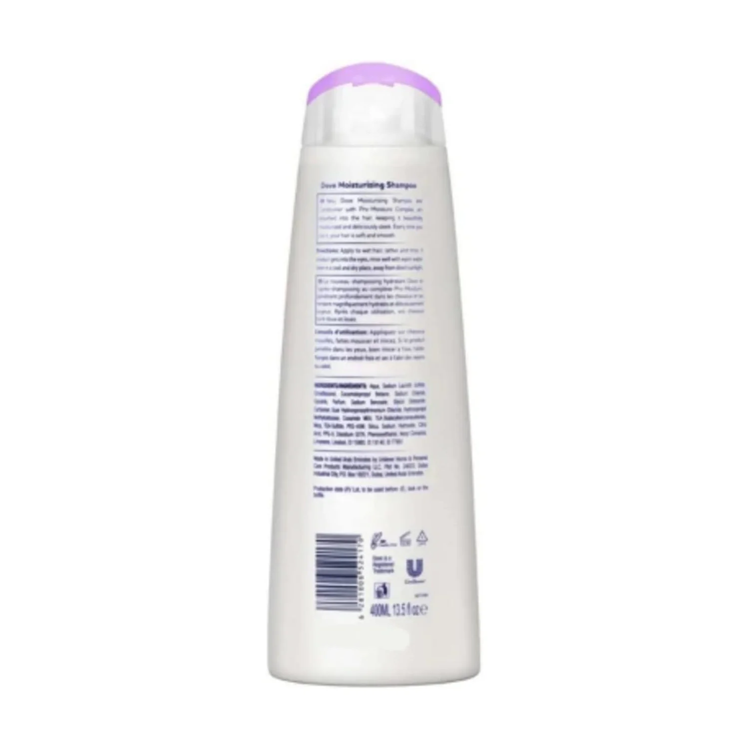 Dove Shampoo Moisturizing Hydrant 400Ml - Image 2