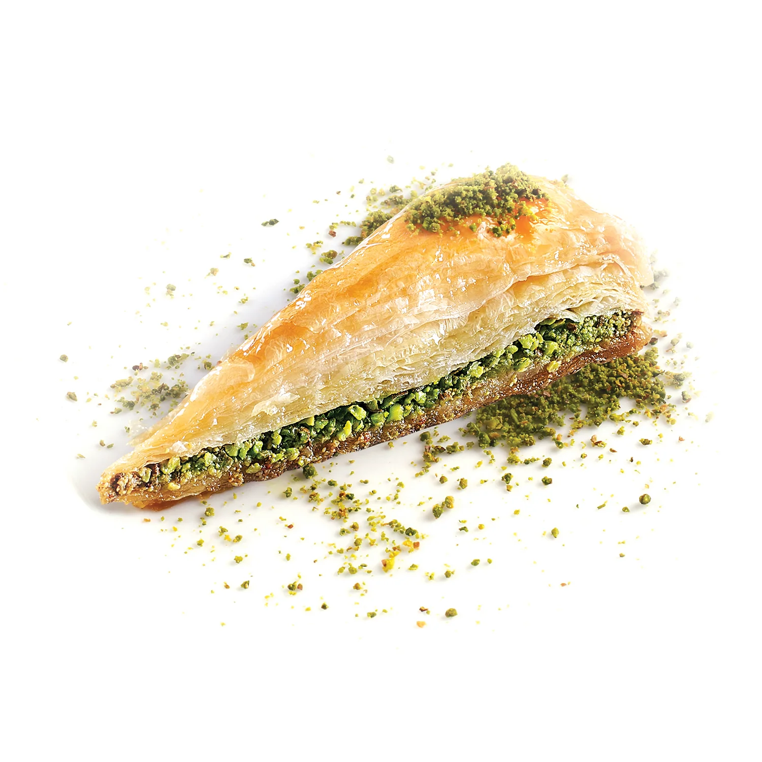 Moda Baklava, Carrot Slice with Pistachio, 16pcs, 3.5lbs (1590g) - Image 2