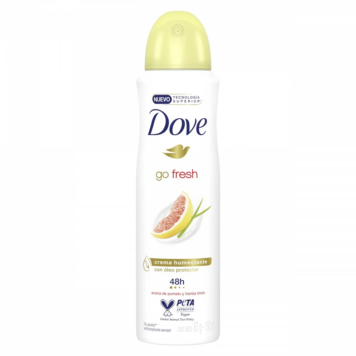 Dove Body Spray Grape Fruit 150Ml