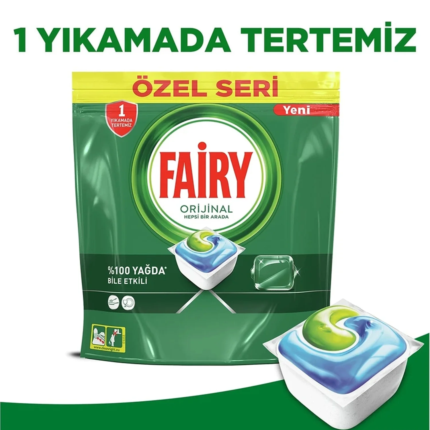Fairy Dishwasher Tablet 29Pc - Image 2