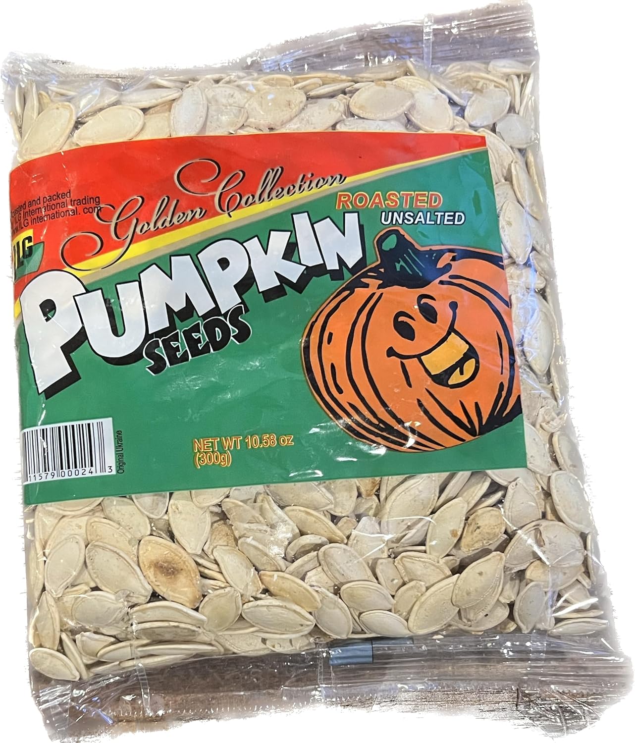 Golden Collection Pumpkin Seeds Unsalted 300Gr