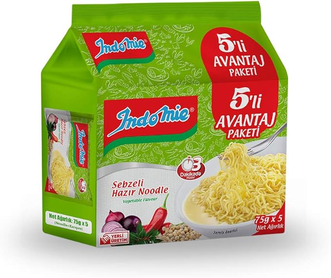 Indomie Noodle Veggie 5*75G