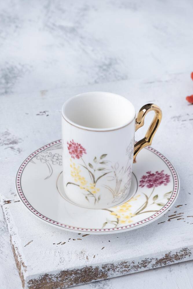 Acar Rivers 6Pcs Turksh Coffe Set - Image 3