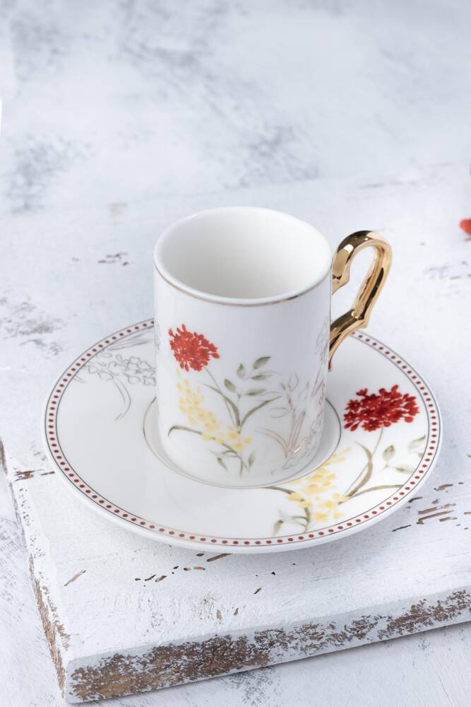 Acar Rivers 6Pcs Turksh Coffe Set - Image 4