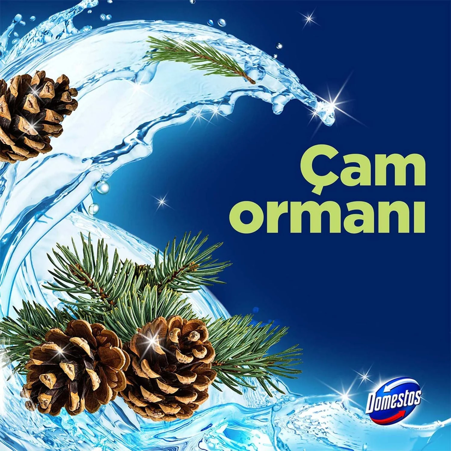 Domestos Wc Block Pine 50G - Image 3