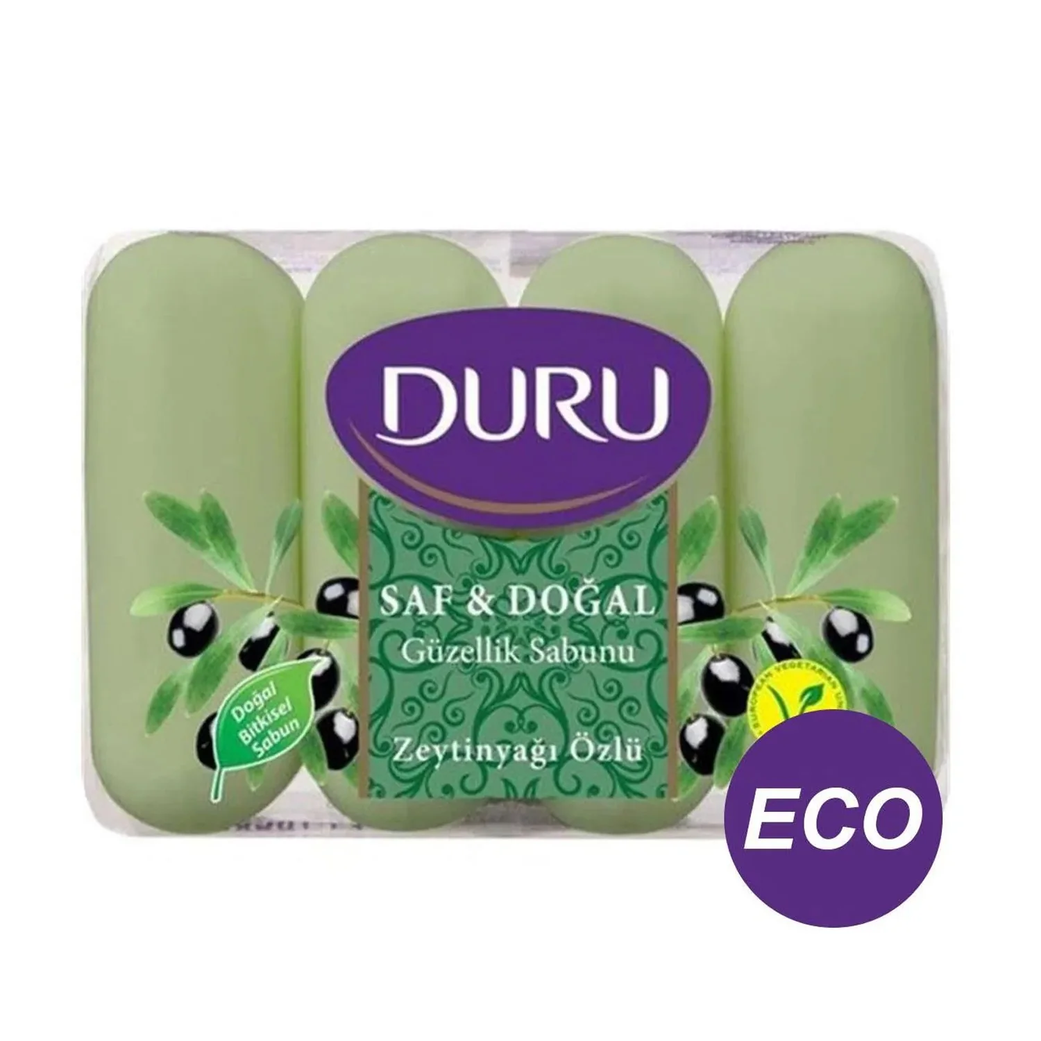 Duru Pure Natural Olive Oil Soap Bar 280G - Image 2