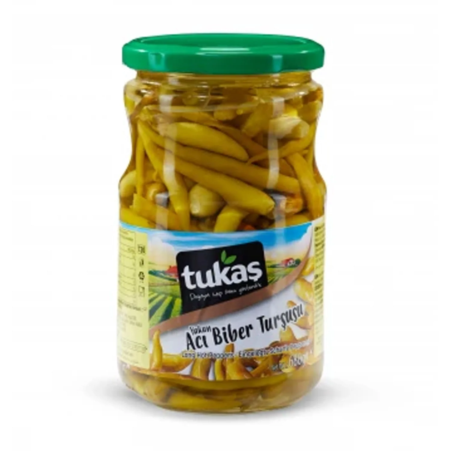 Tukas Hot Pepper Pickles 680G
