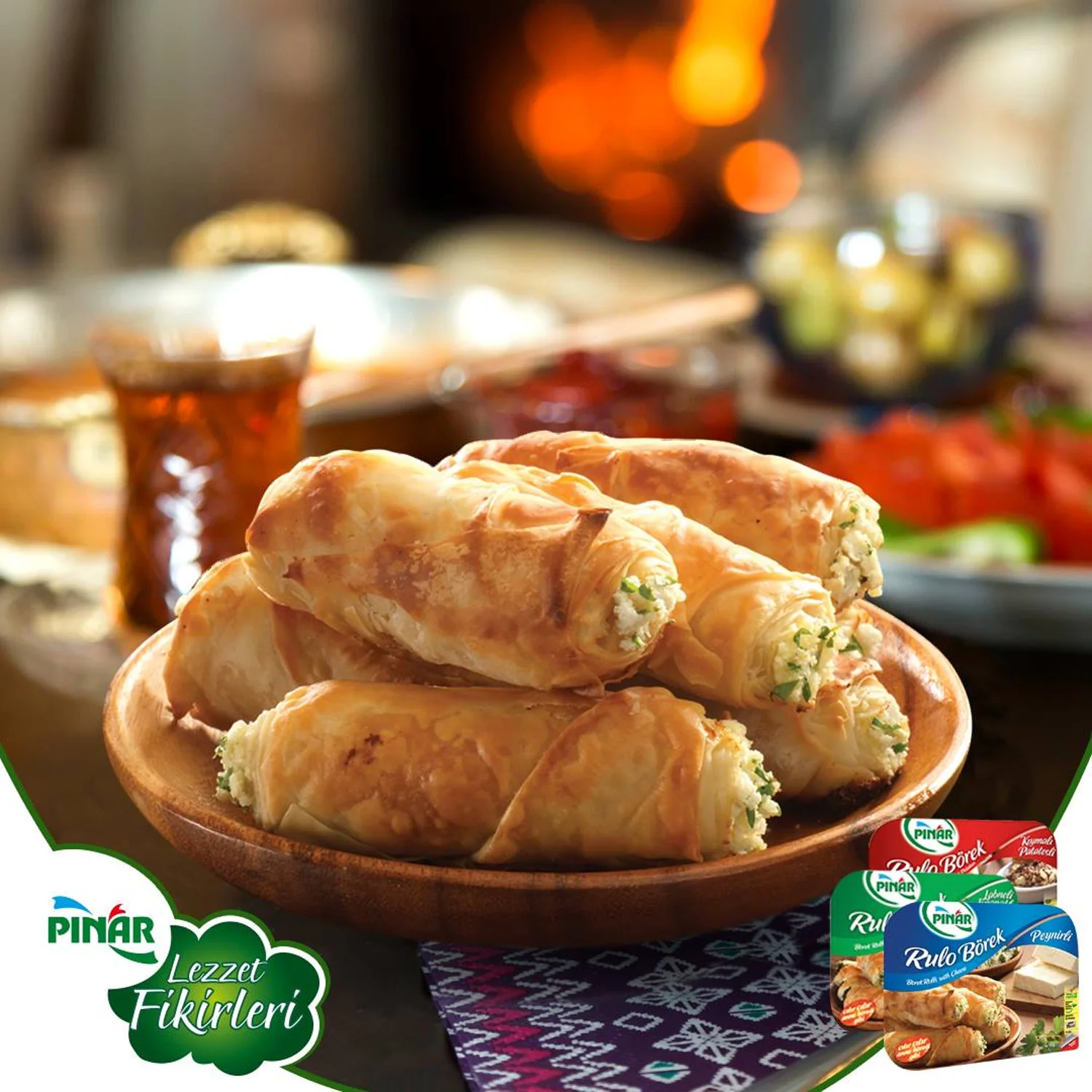 Pinar Borek Roll Cheese 500G - Image 2