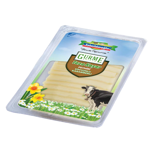 Tahsildaroglu Sliced Kashkaval Cumin & Blackpepper 200