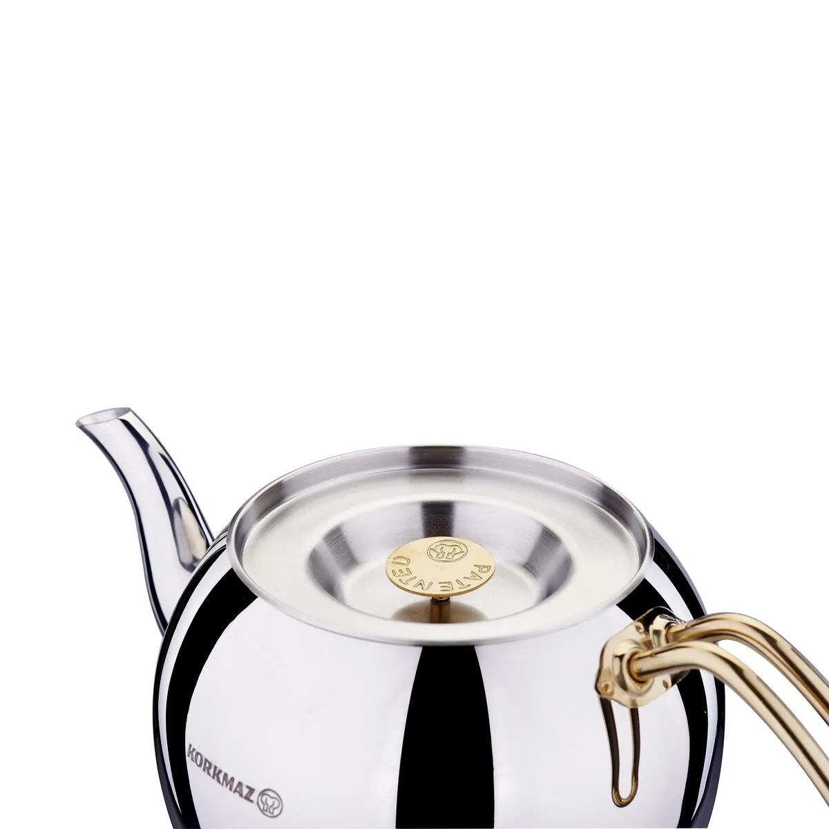 Korkmaz Hanedan Tea Pot Gold - Image 2