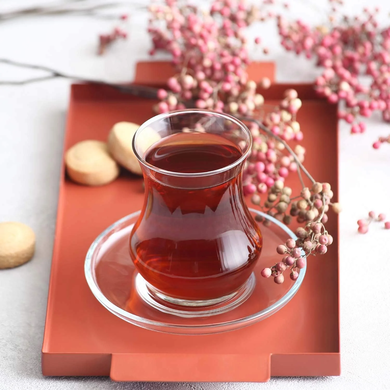 Gurallar Lav Eda Tea Set 12Pc