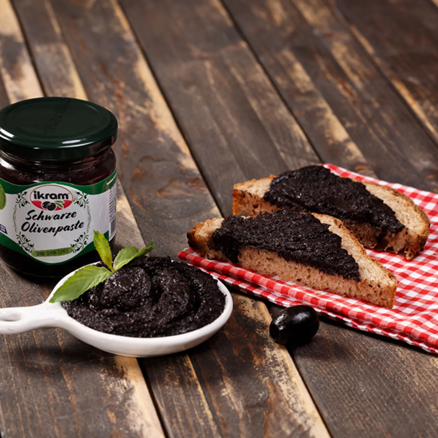 Ikram Black Olive Paste 200 G - Image 2