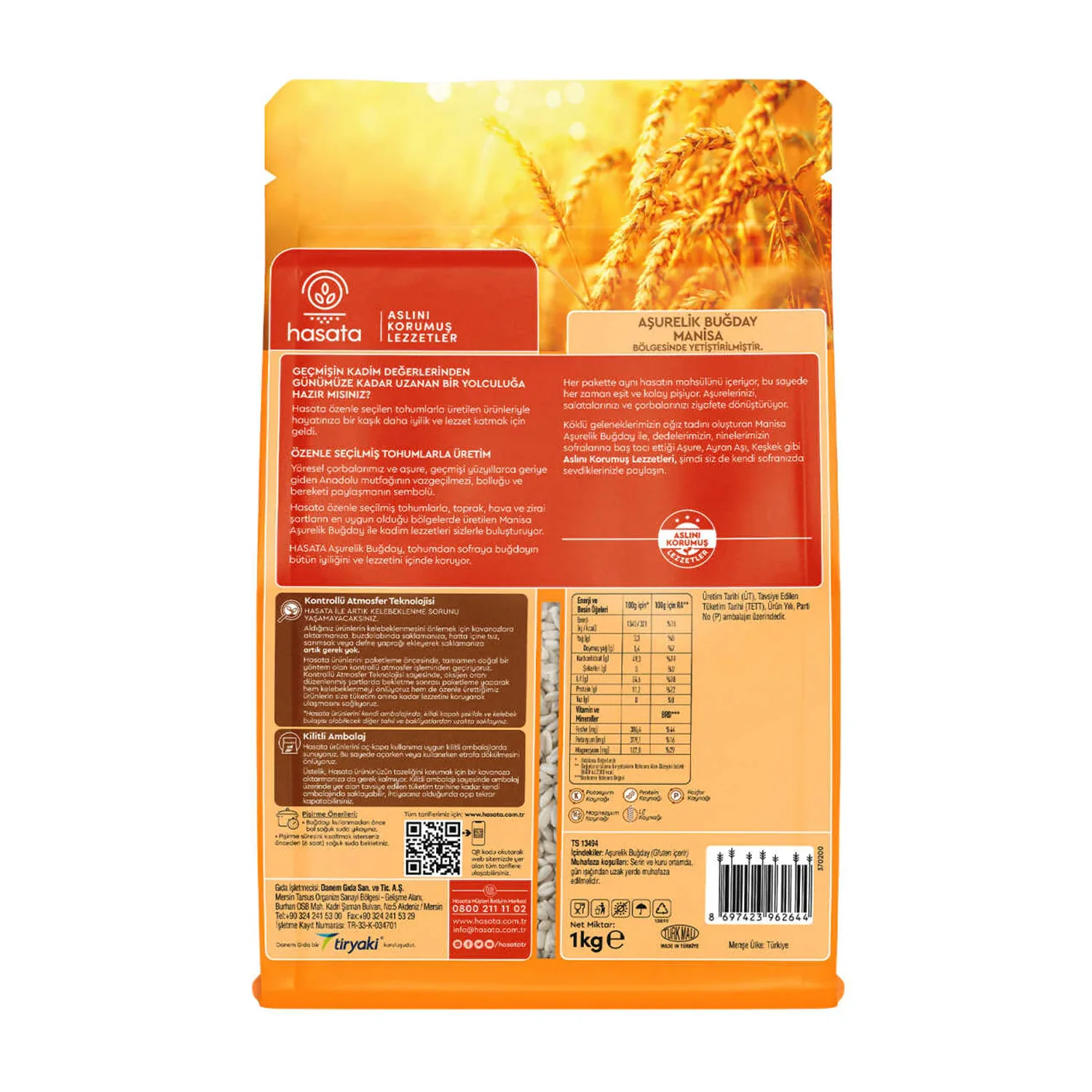 Hasata Wheat Peeled 1Kg - Image 3