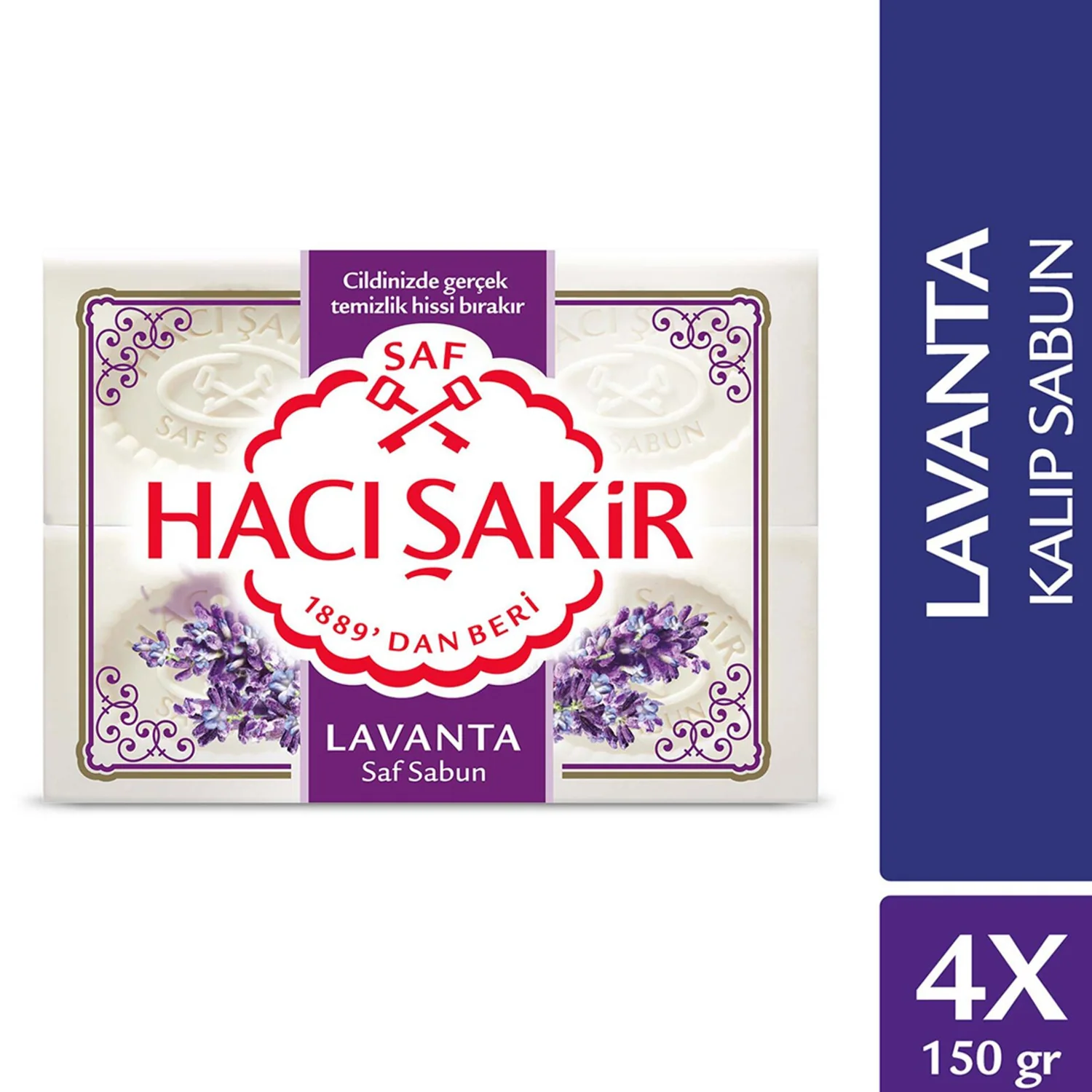 Hacisakir Soap Lavender 4*150G - Image 2