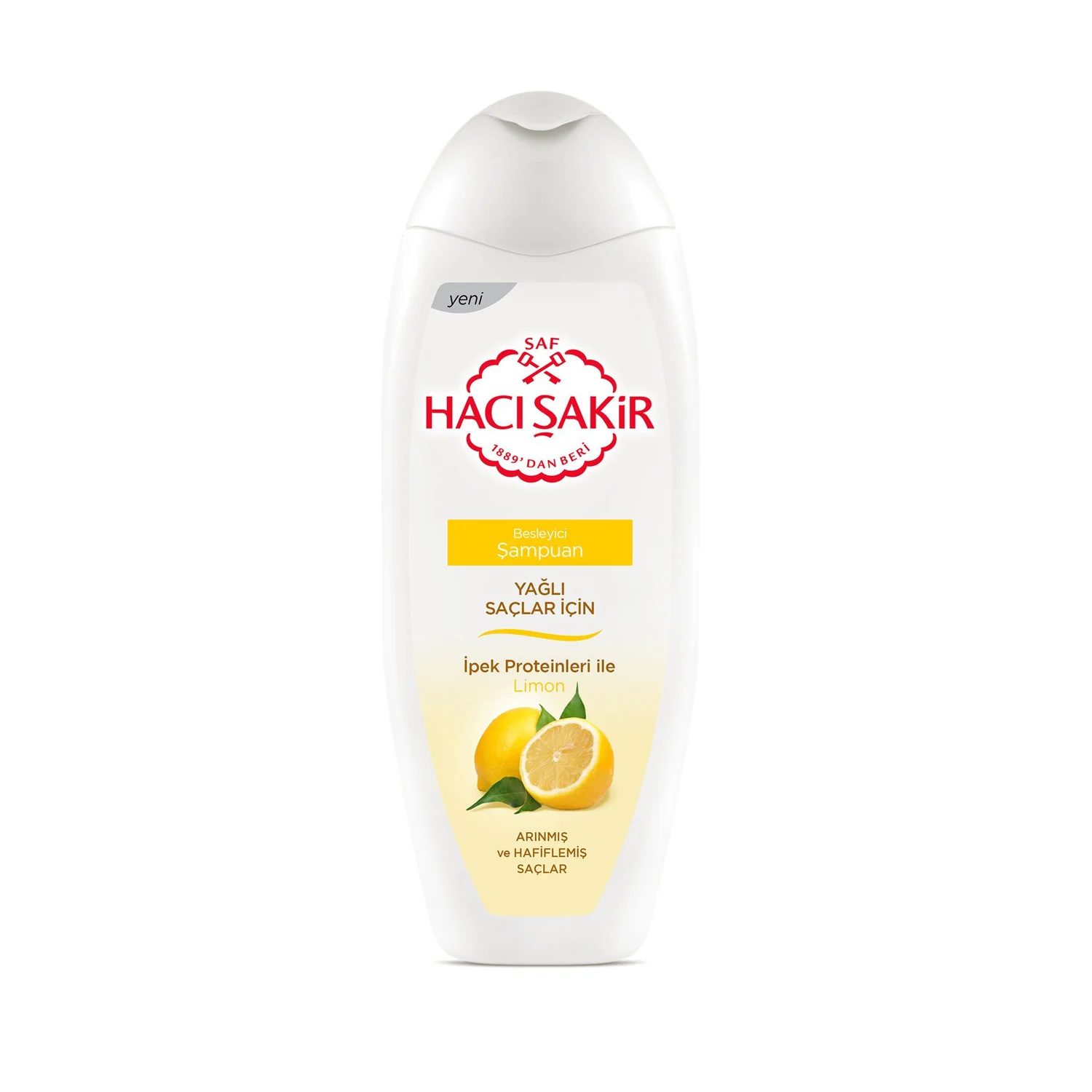 Haci Sakir Shampoo Lemon 500