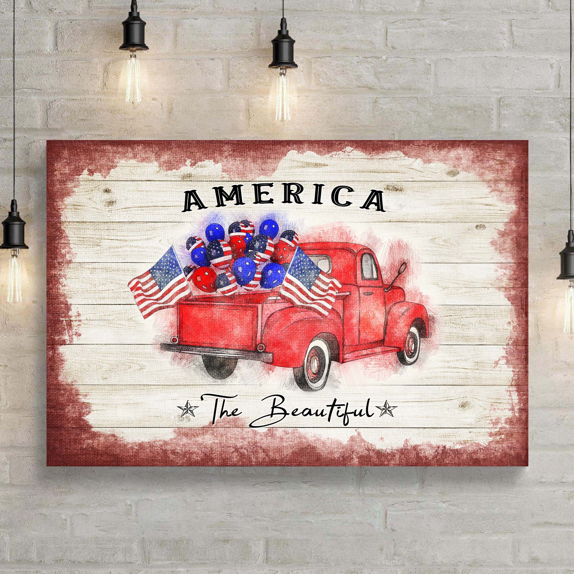 America The Beautiful Sign II - Image 3
