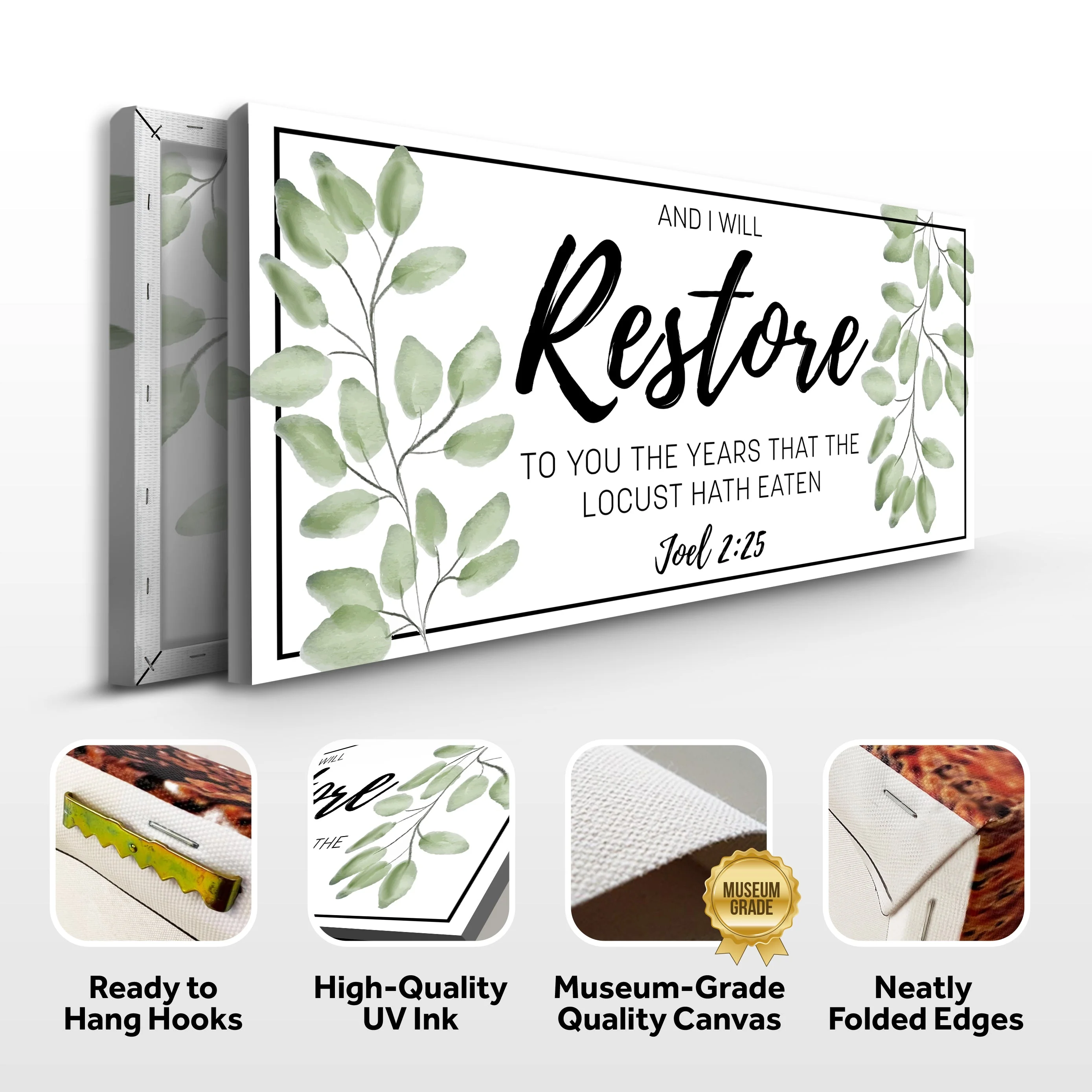 And I Will Restore To You - Joel 2:25 Faith Sign II - Image 8