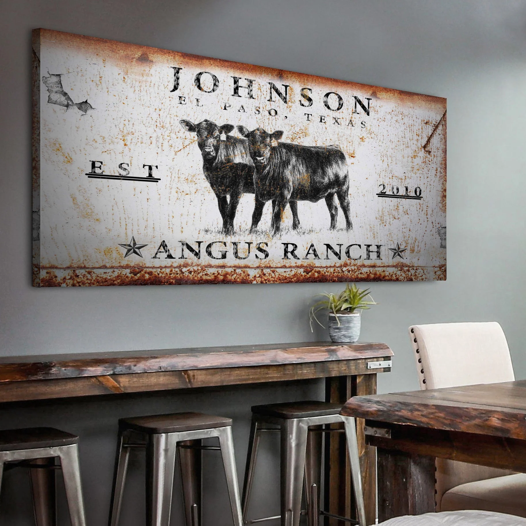 Angus Ranch Sign - Image 9