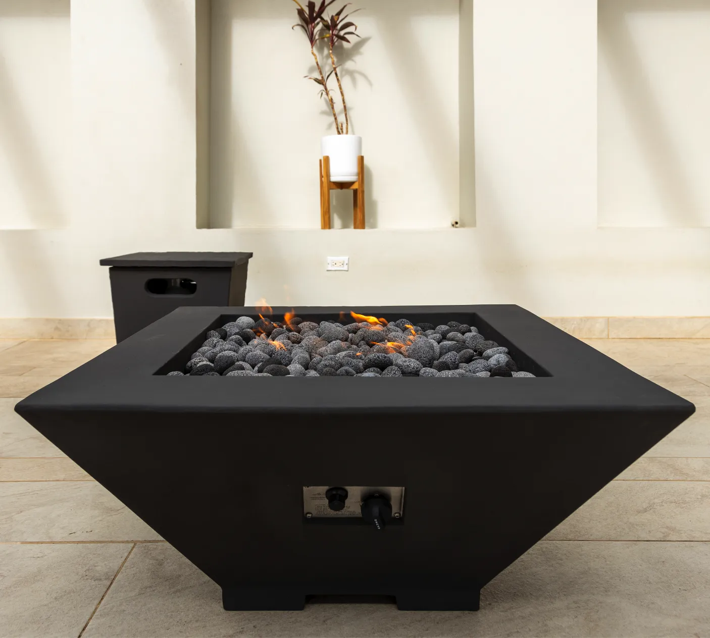 Architectural Precast Concrete Propane Fire Pit - Image 7