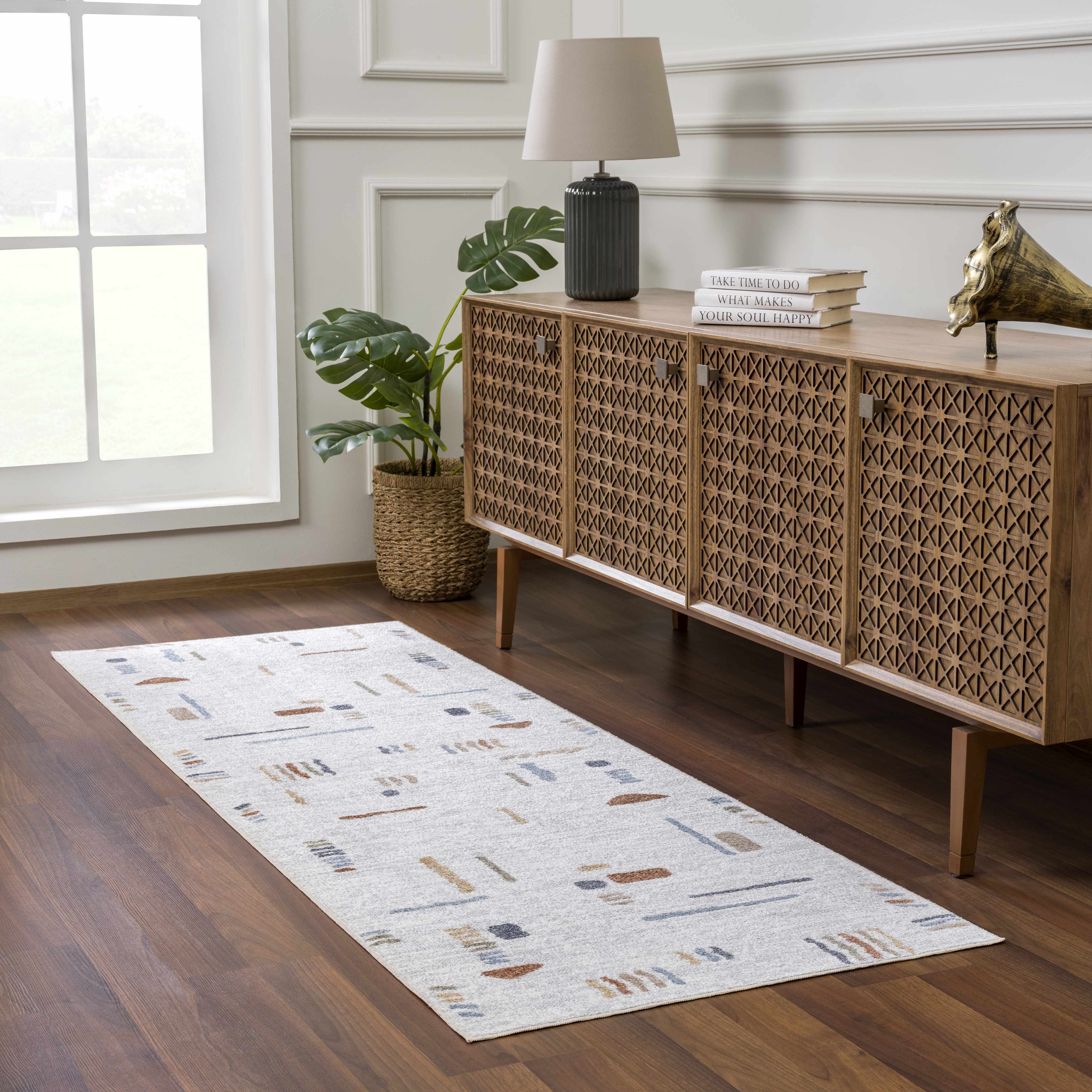 Arnon Modern Washable Rug - Image 9