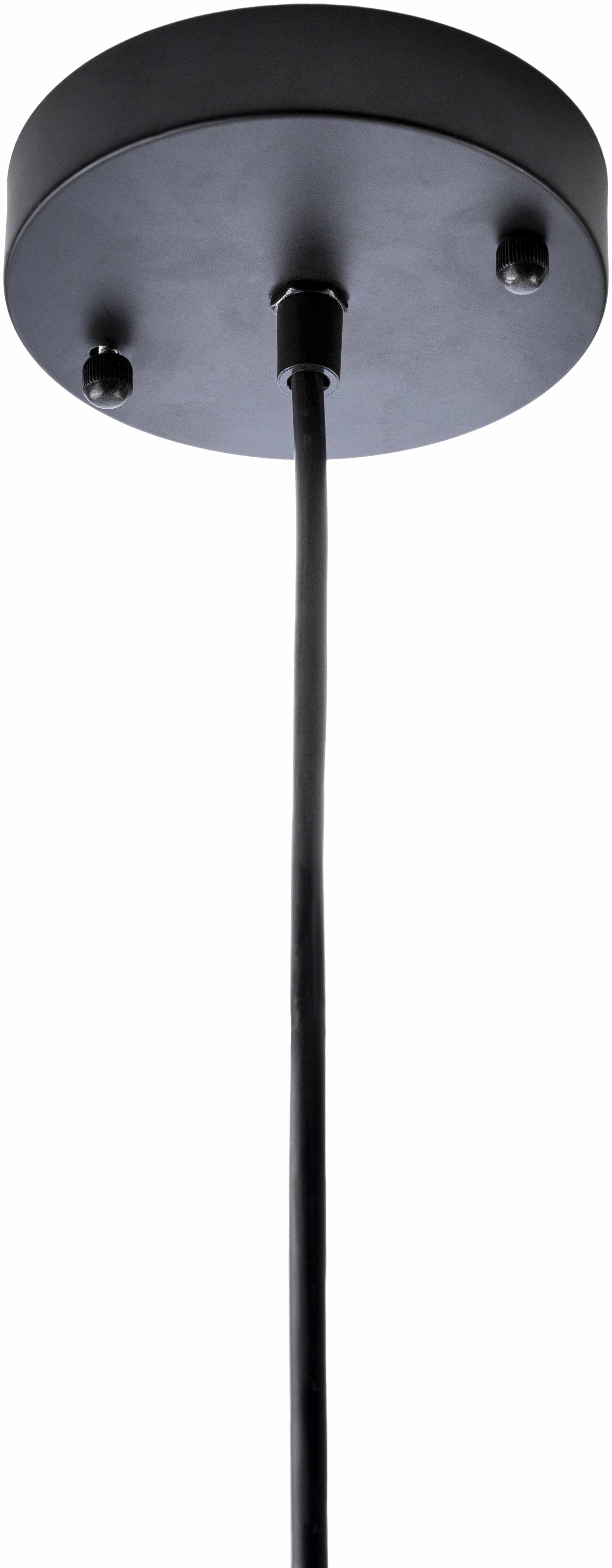 Bailleval Dark Brown Rattan Pendant - Image 6