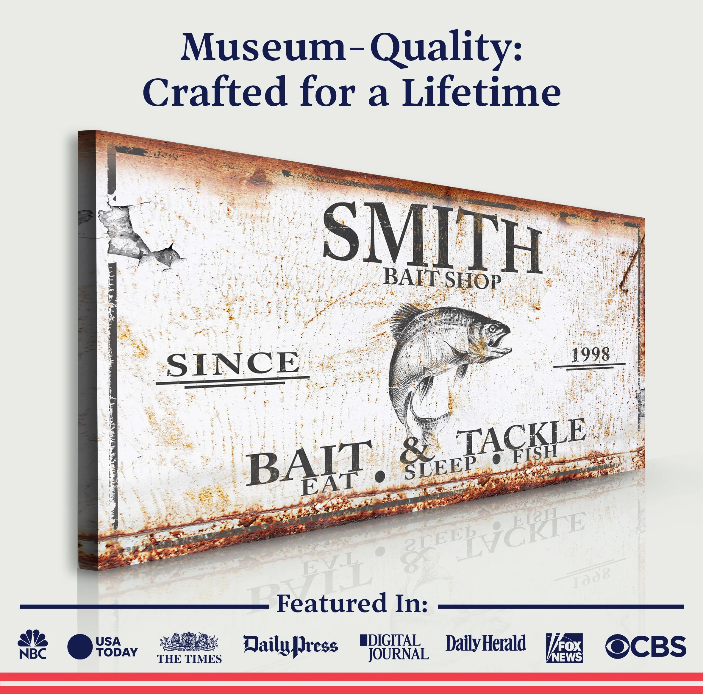 Bait and Tackle Sign - Image 3