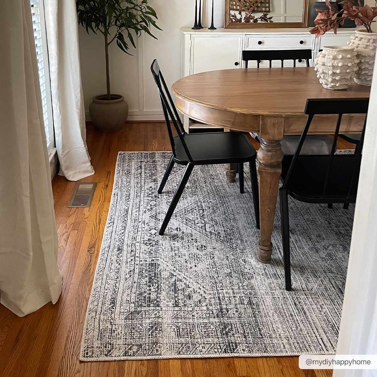 Barny Gray Blue Washable Rug - Image 10