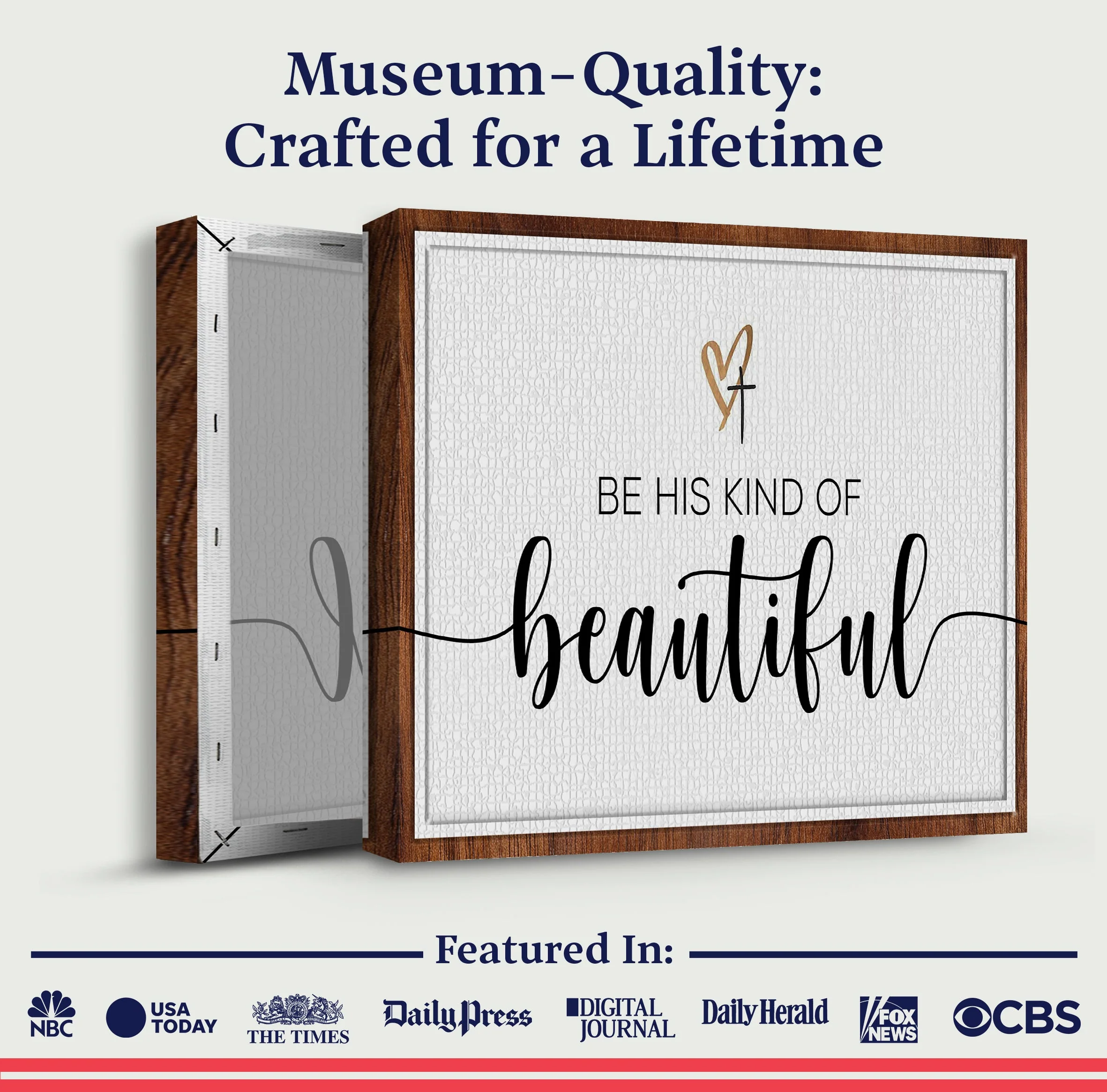 Be His Kind Of Beautiful Faith Sign II - Image 7