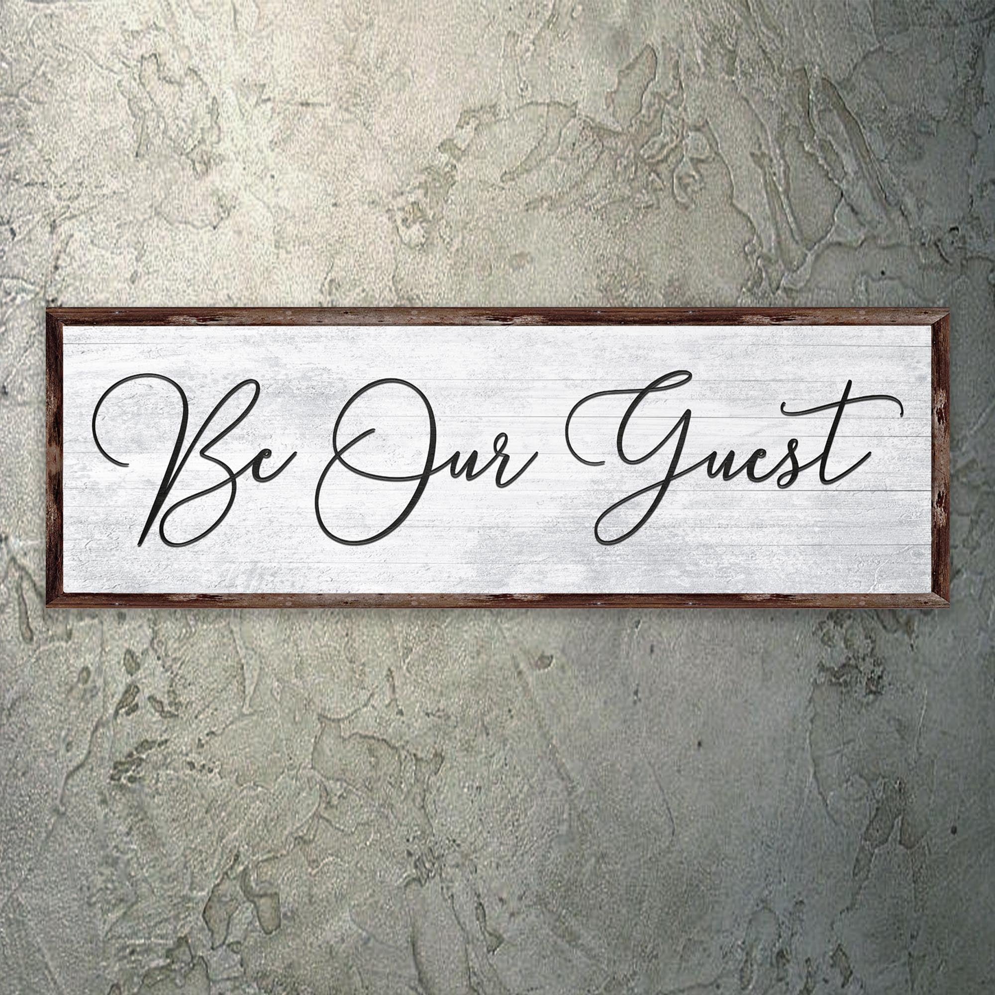 Be Our Guest Sign IV - Image 2