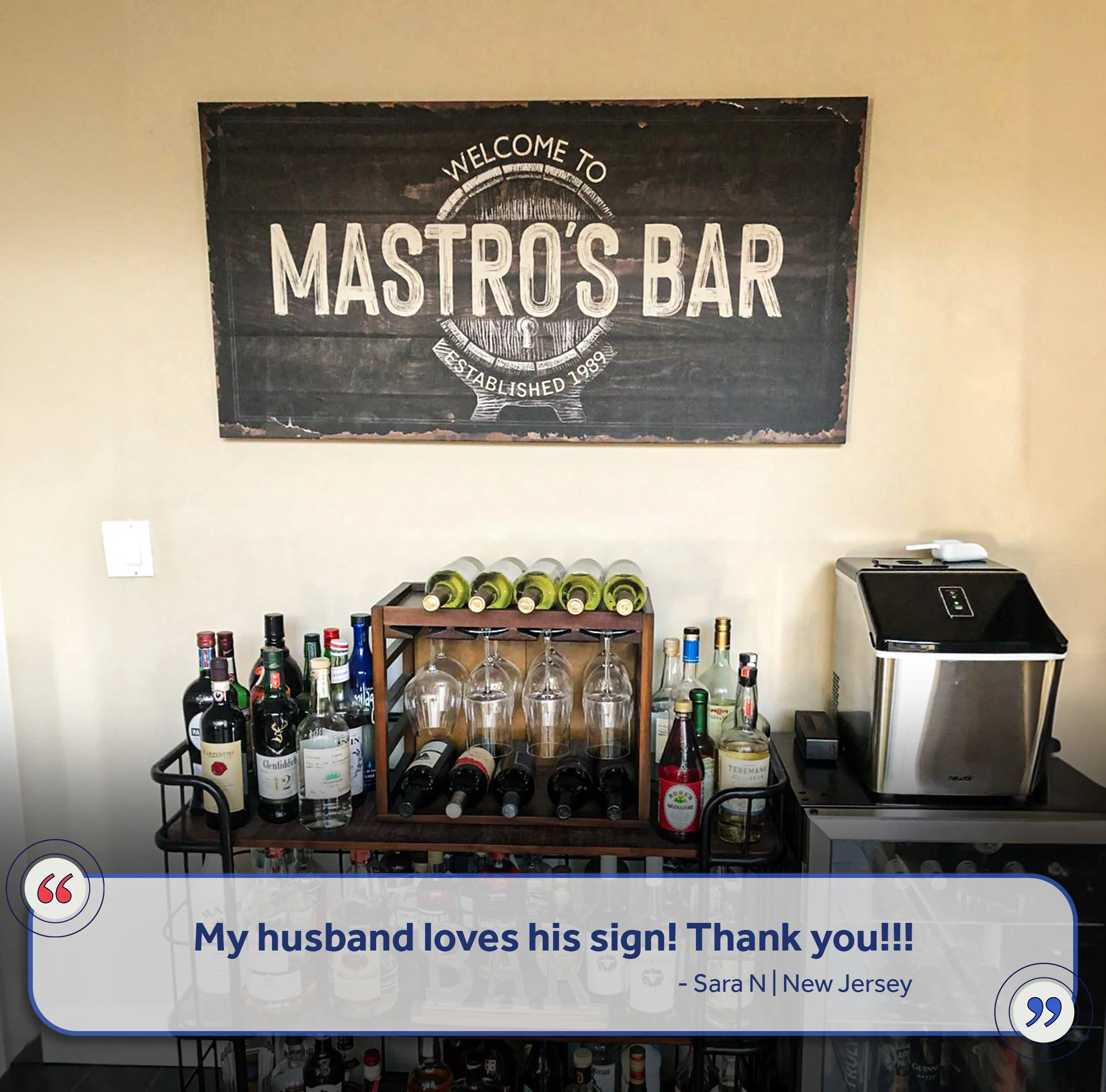 Beer Barrel Bar Sign - Image 6