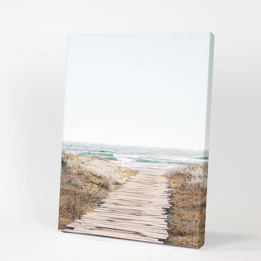 Beige Beach Pathway Wall Decor. Modern Boho Print - Image 9