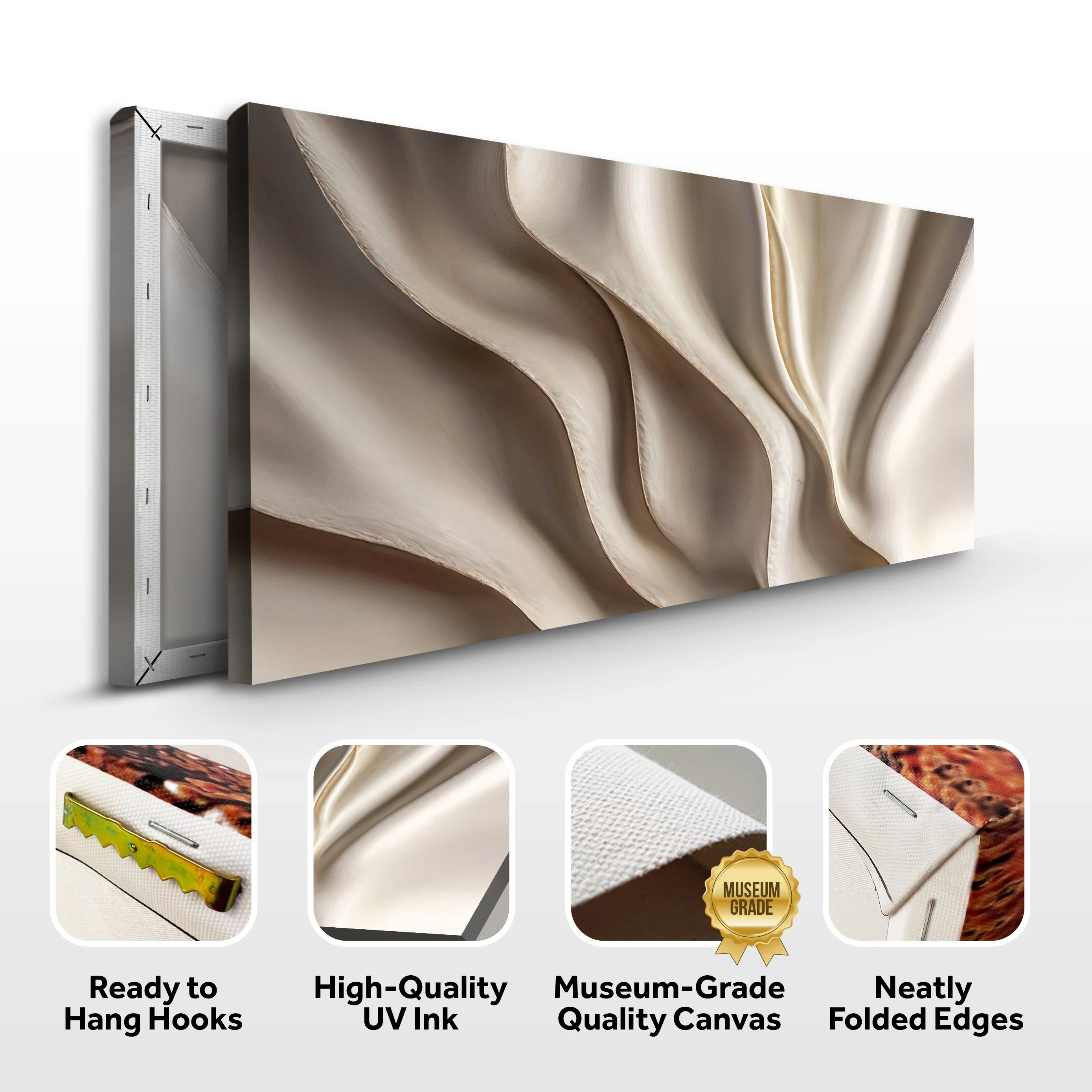 Beige Minimalist Wall Art V - Image 8