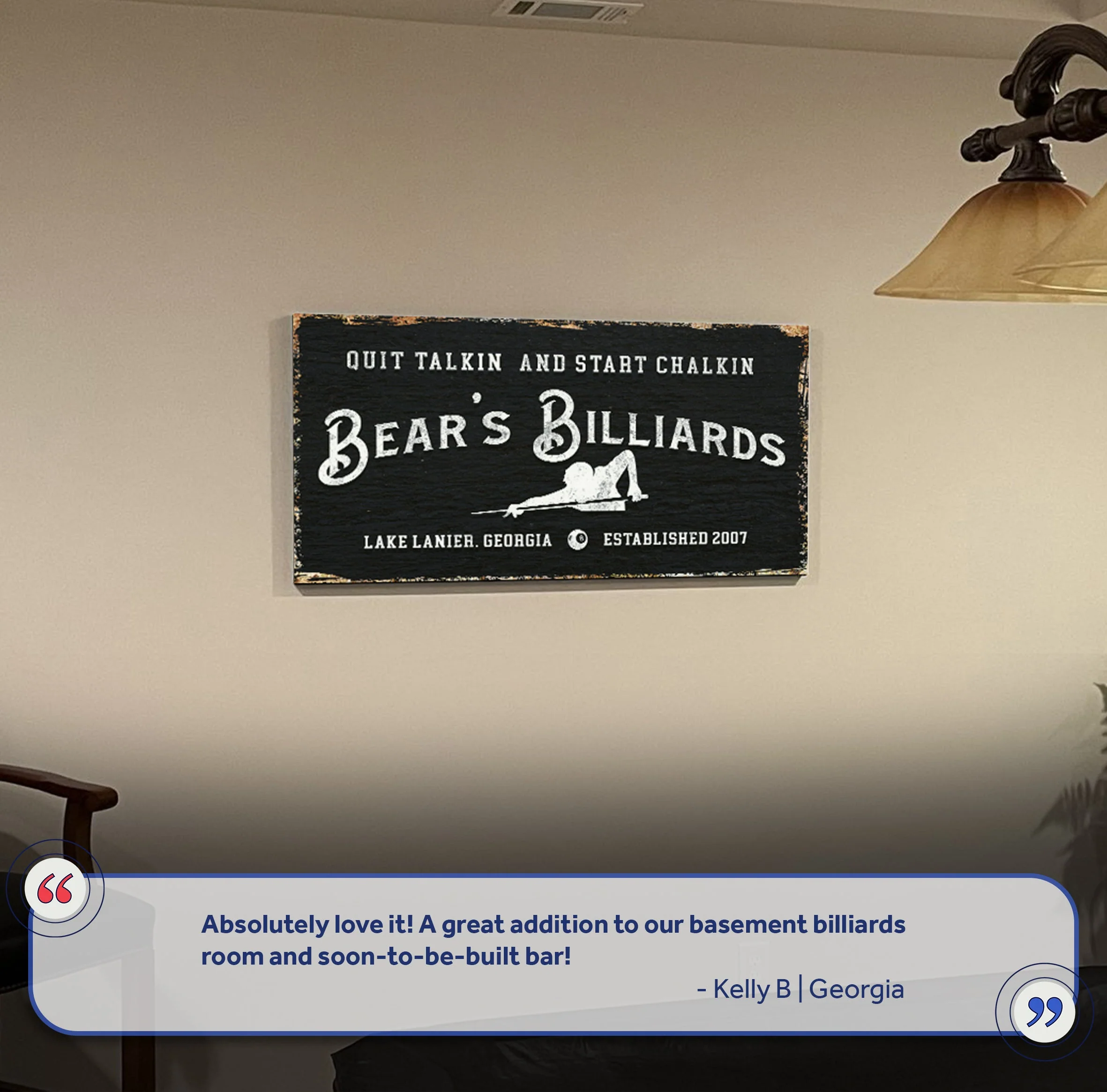 Billiards Room Sign - Image 8