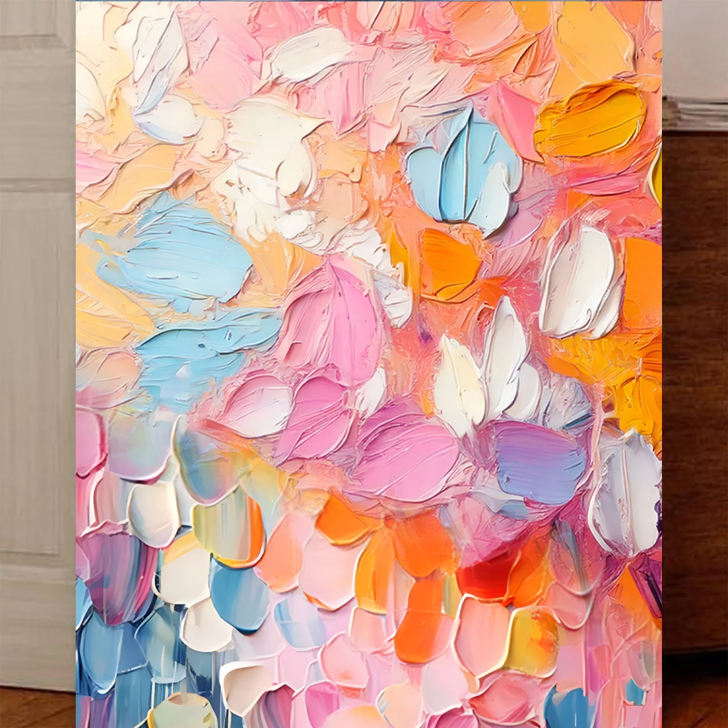 Blooming Rhapsody Abstract Wall Art - Image 5