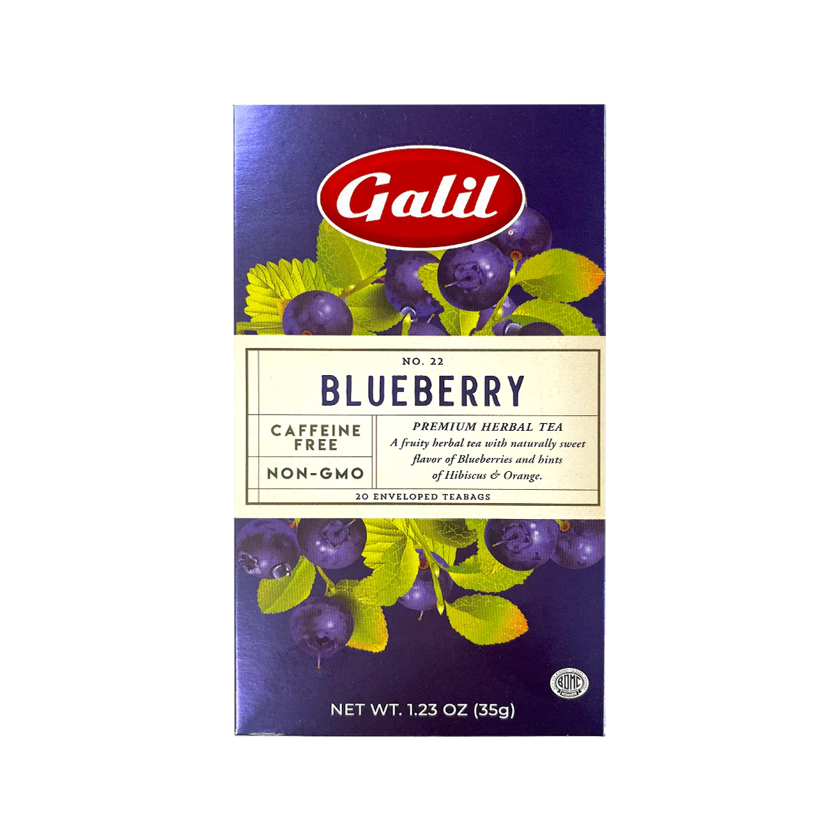 Blueberry Herbal Tea, Galil