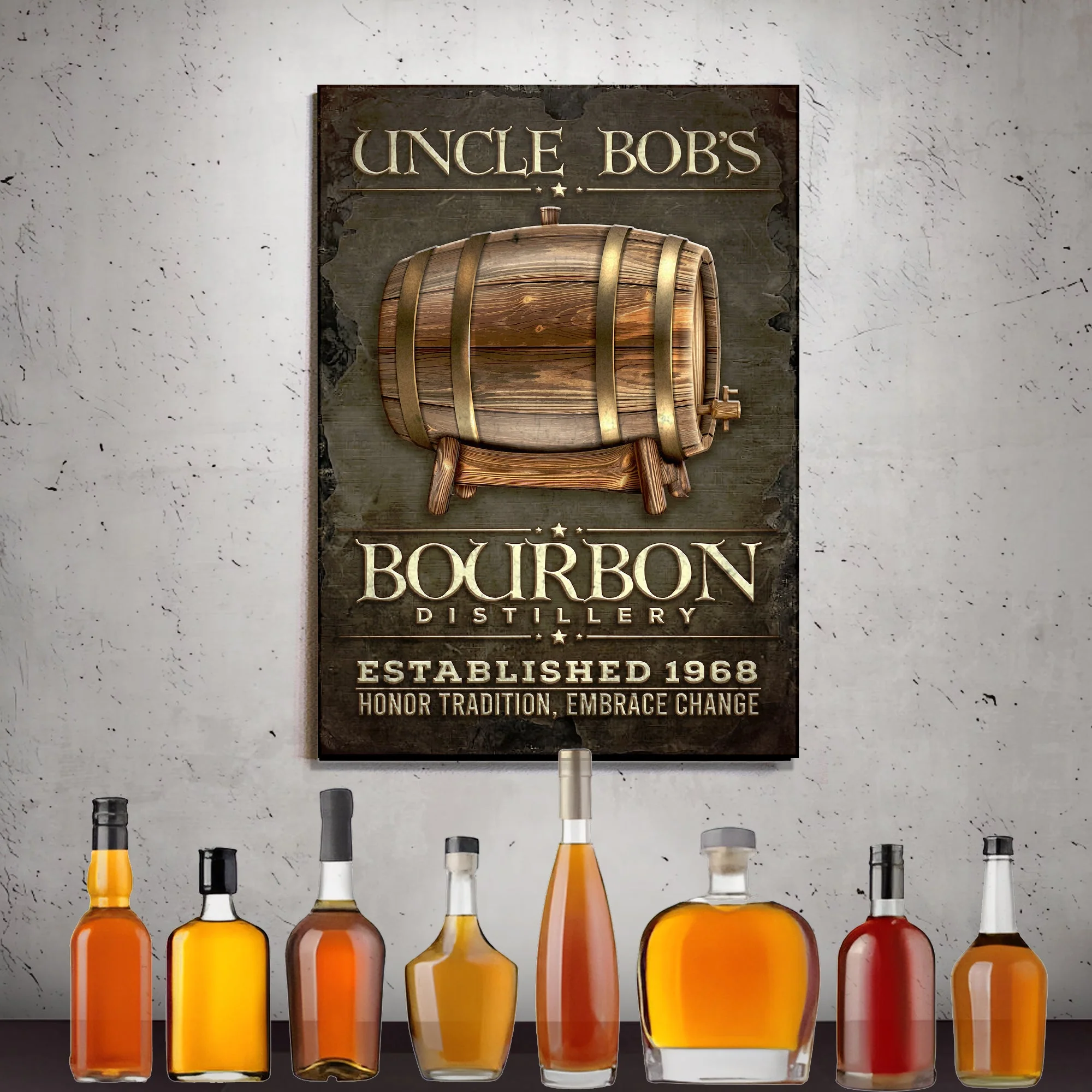 Bourbon Distillery Sign - Image 2