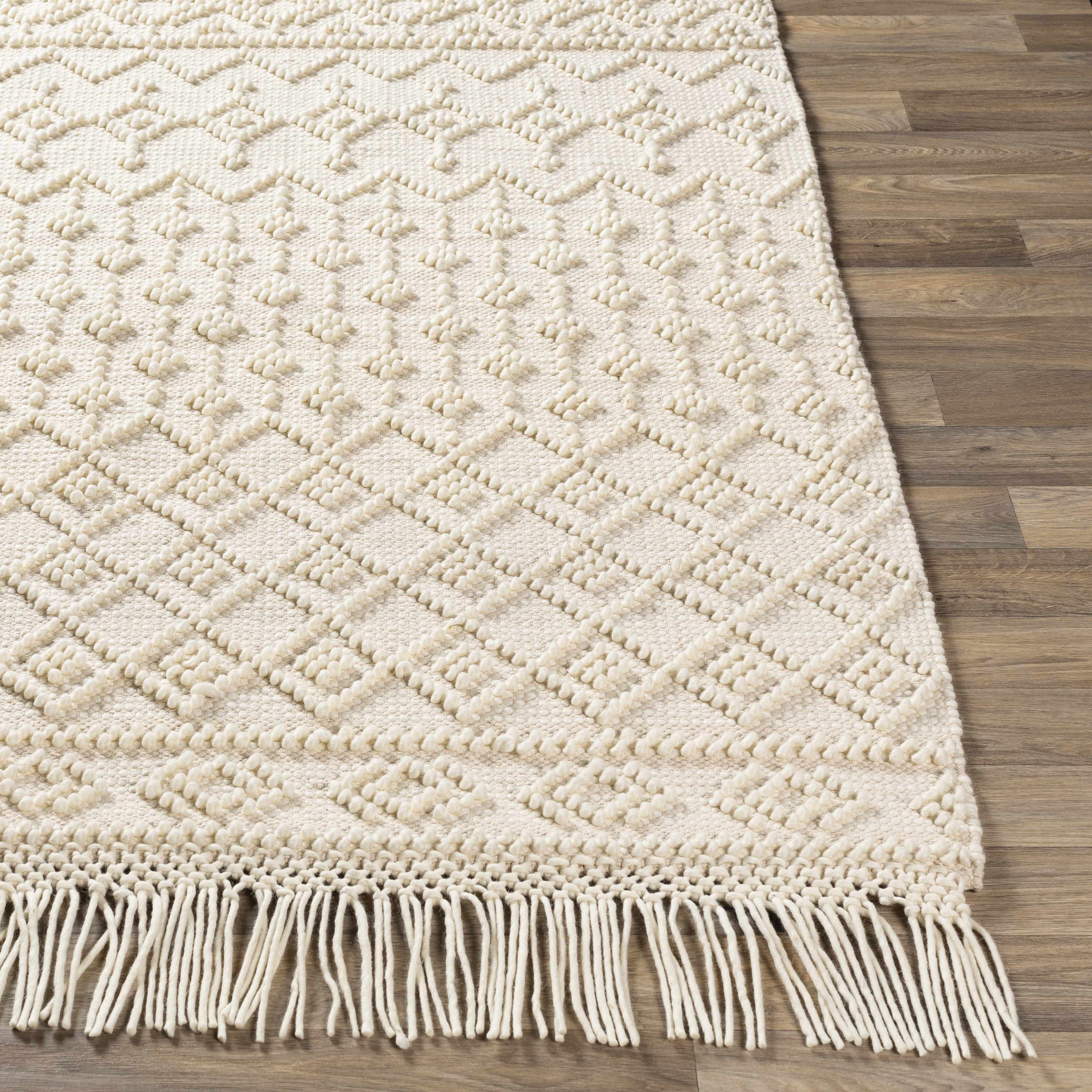 Brothers Beige Wool&Cotton Rug - Clearance - Image 10