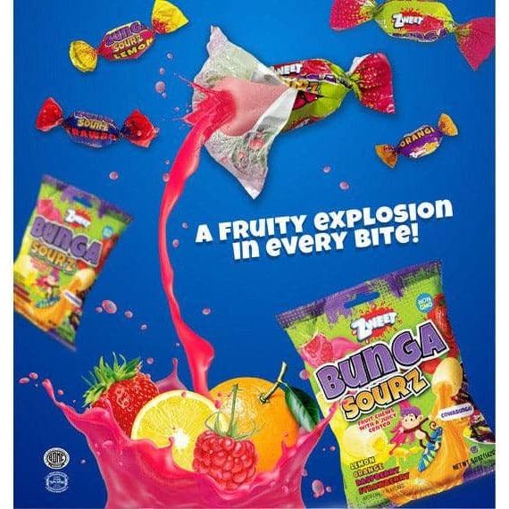 Bunga Sourz | Fruit chews | 21 oz - Image 2